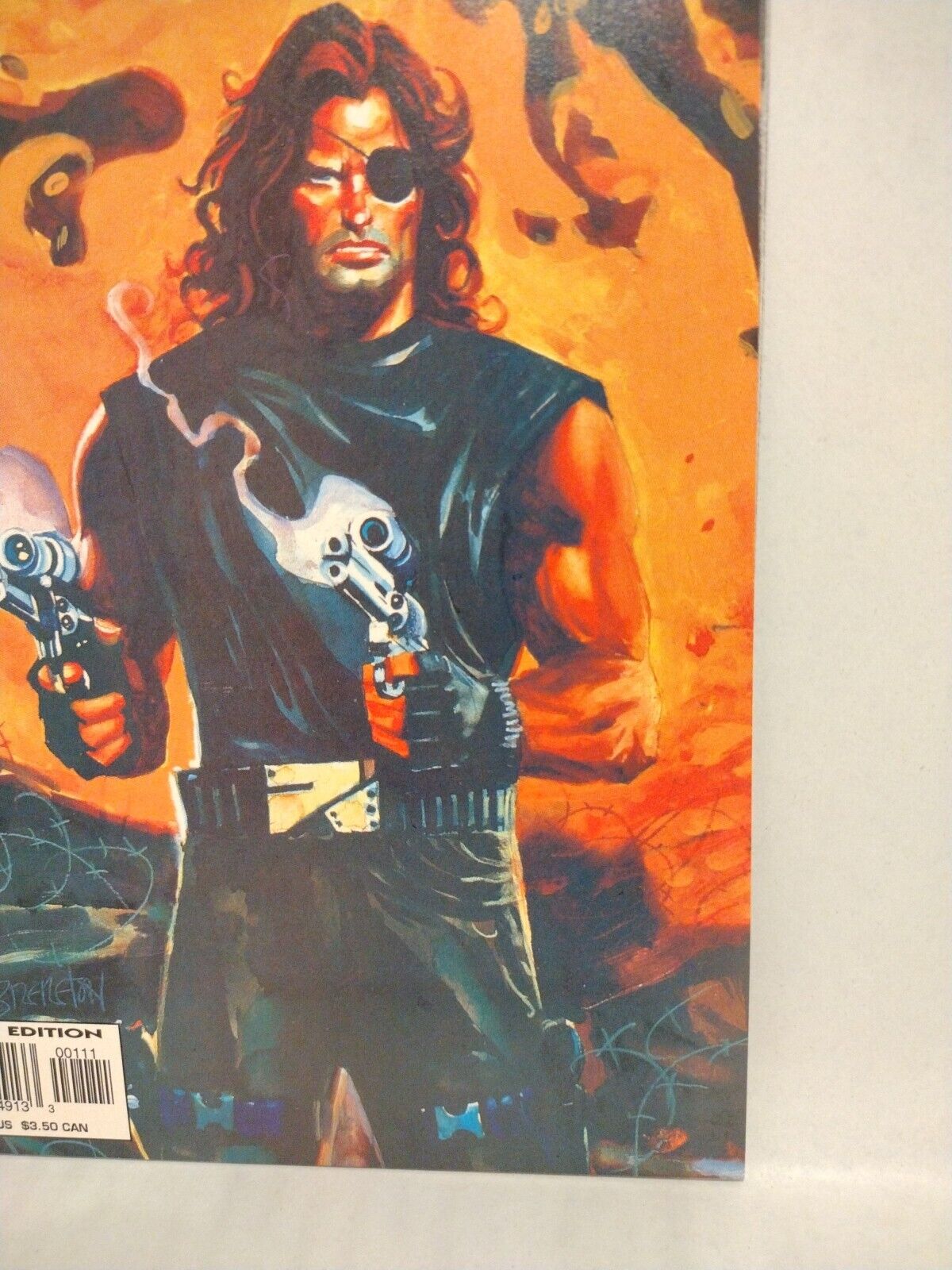 The Adventures of Snake Plissken #1 (1997) Marvel Comic Dan Brereton Cover VF-NM