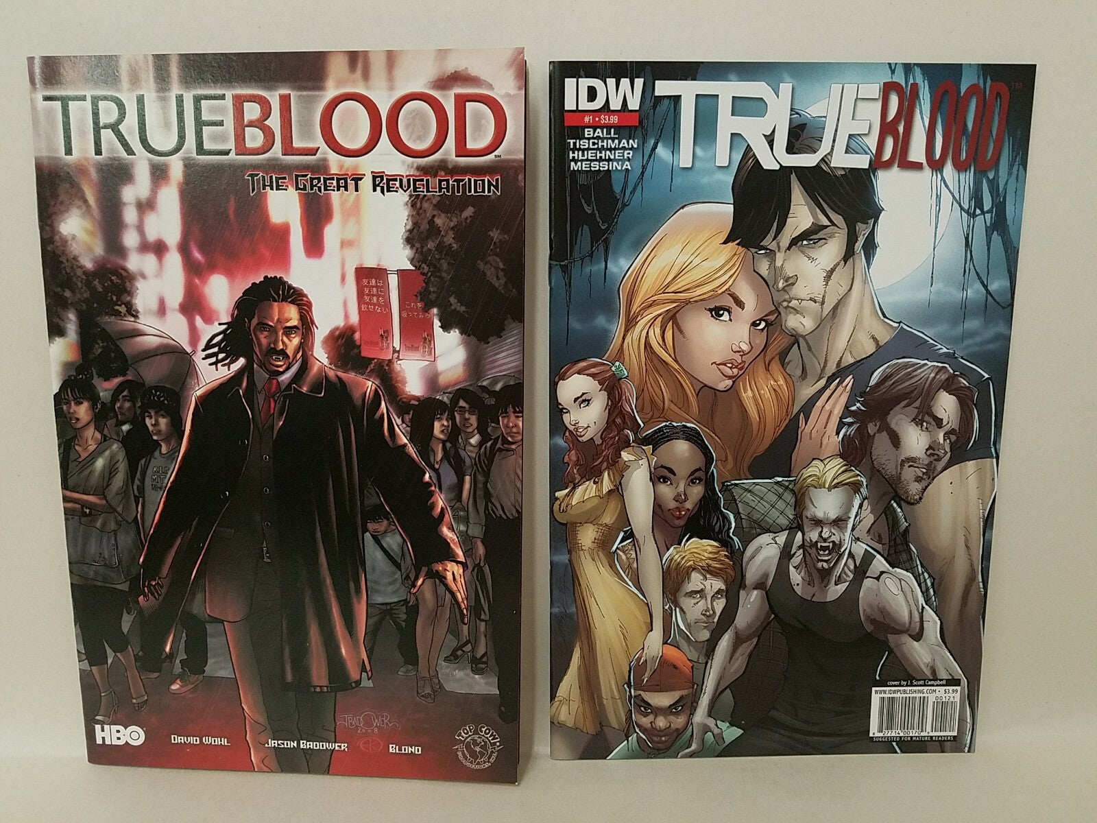 True Blood (2010) IDW Complete Run 1-6 + 2008 Great Revelation HBO Comic Premire