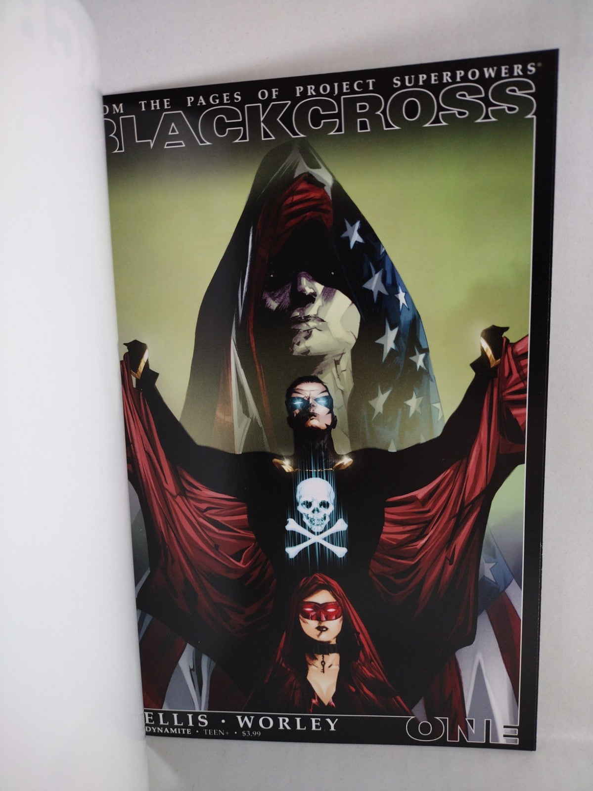 Blackcross #1 Project Superpowers Dynamite Comic Blank Sketch Cover Variant NM