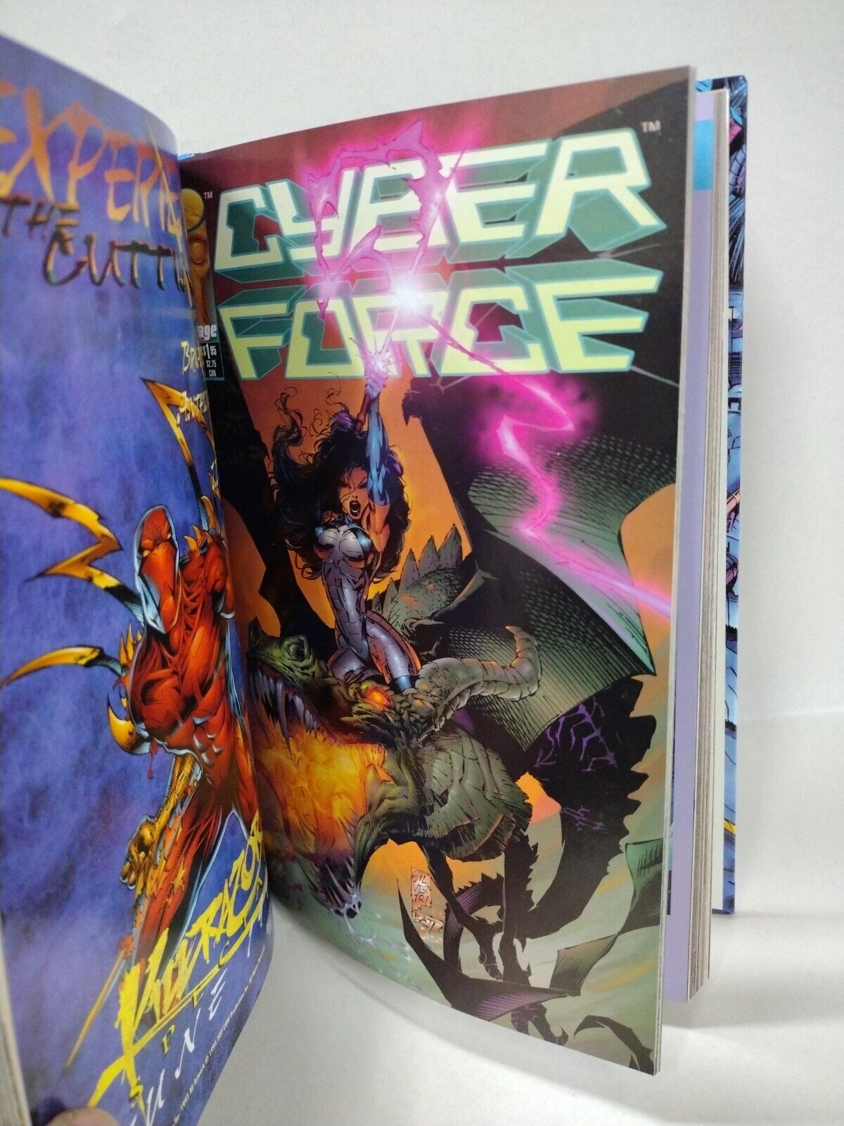 Cyberforce Omnibus (1992-97) Complete Custom Bound Image Comic HC 2 Book Set ARG