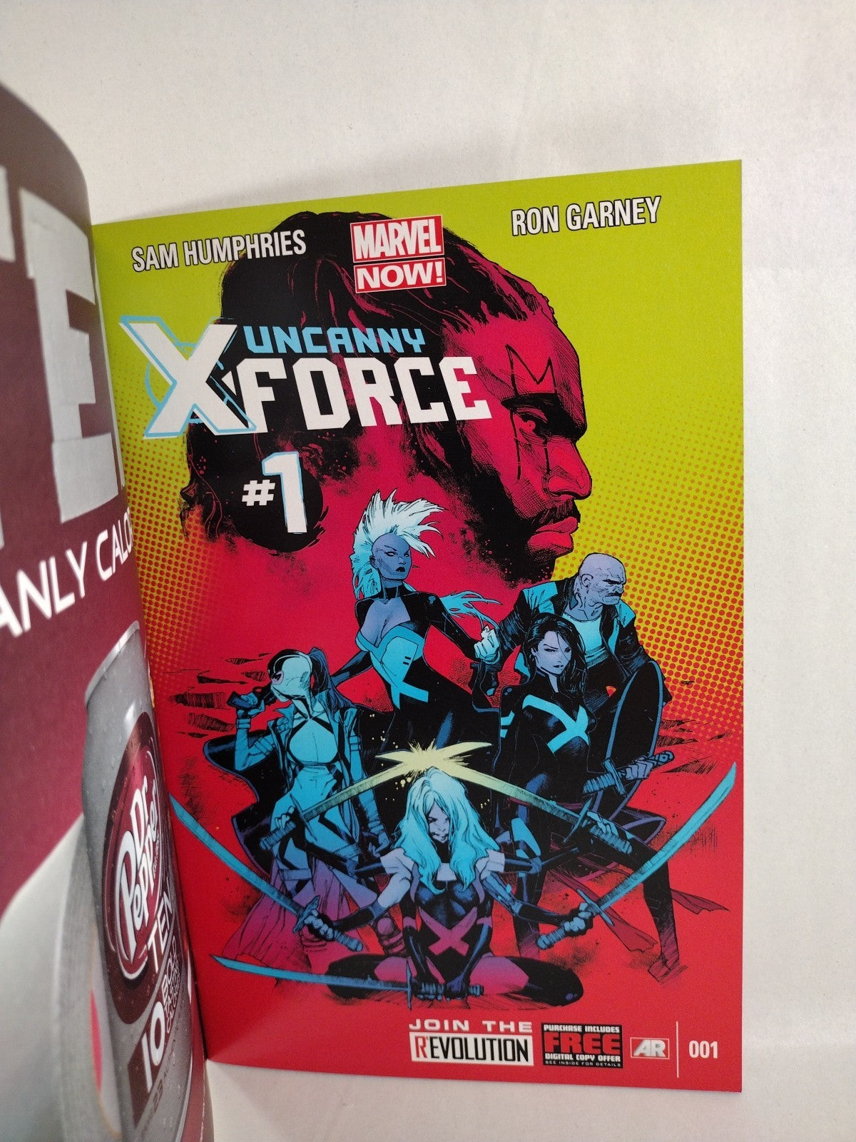 Uncanny X-Force #1 (2013) Marvel Blank Cover Variant Comic Humphries Garney NM