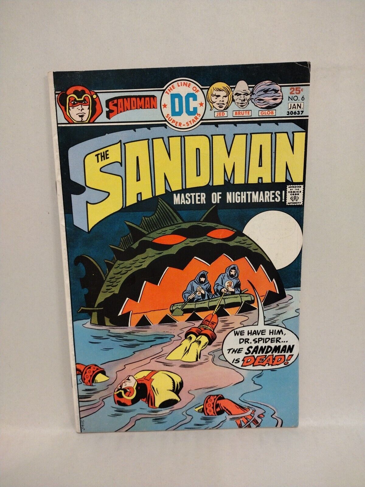 Sandman (1975) DC Jack Kirby Comic Lot Set #2 3 6 Reader Copies