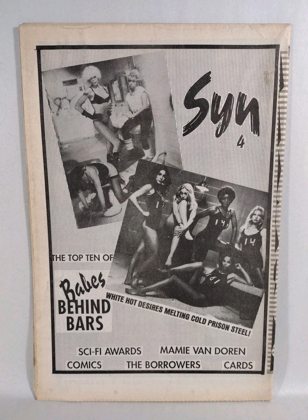 Syn Magazine (1990) Complete Newspaper Run 1 2 3 4 5 6 Horror Movie Comic Run