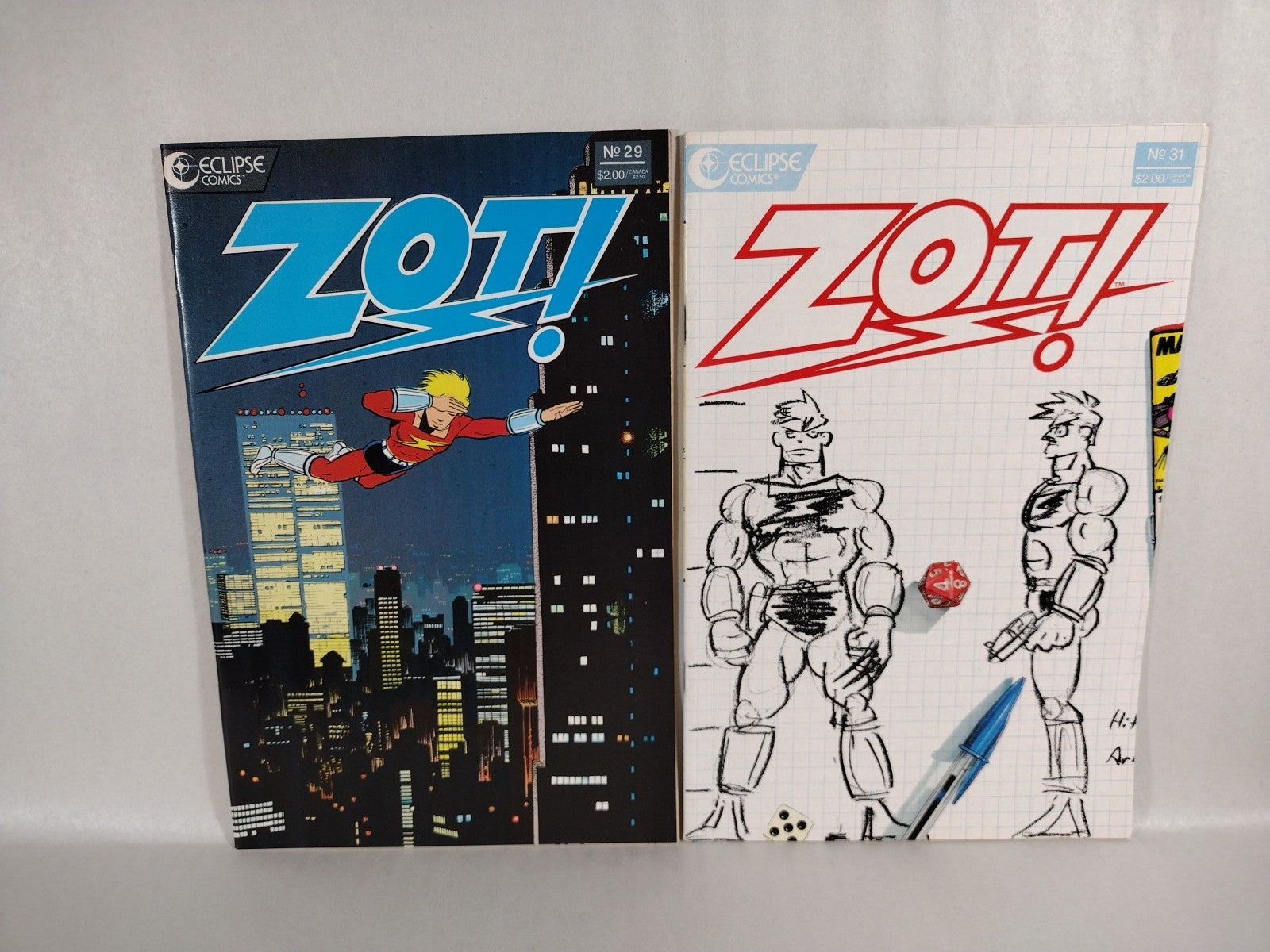 Zot! (1984) 26 Issue Eclipse Comic Lot Set 4 5 8 9 11-21 24-29 31 34-36 McCloud