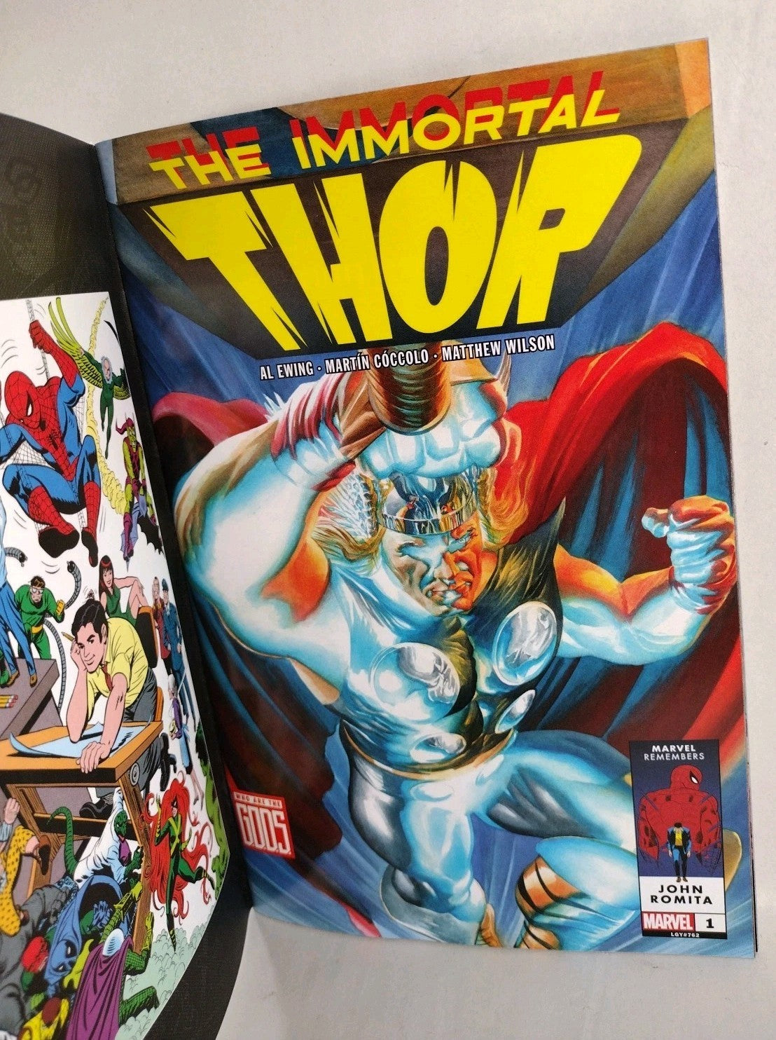 Immortal Thor #1 (2023) Marvel Comic Blank Sketch Variant Cover