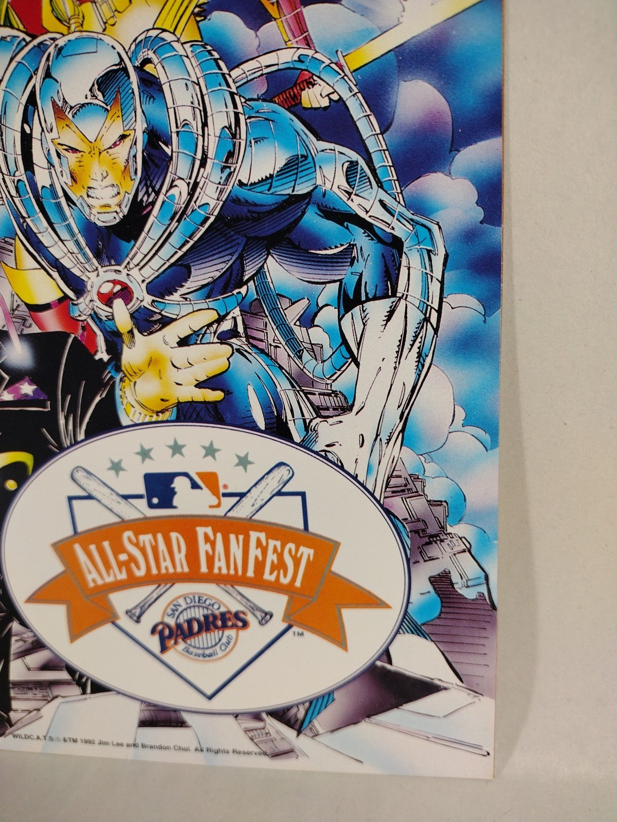 Rare Wizard Magazine (1992) Jim Lee All-Star Fanfest San Diego Padres Giveaway