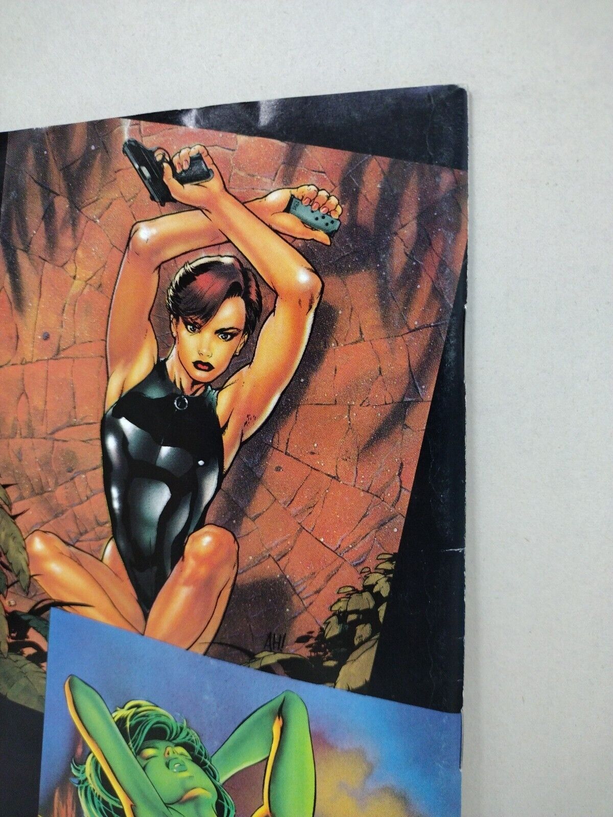 Marvel Swimsuit 1993 Special #2 Joe Jusko Rogue Cover X-Men Cable Direct Edition