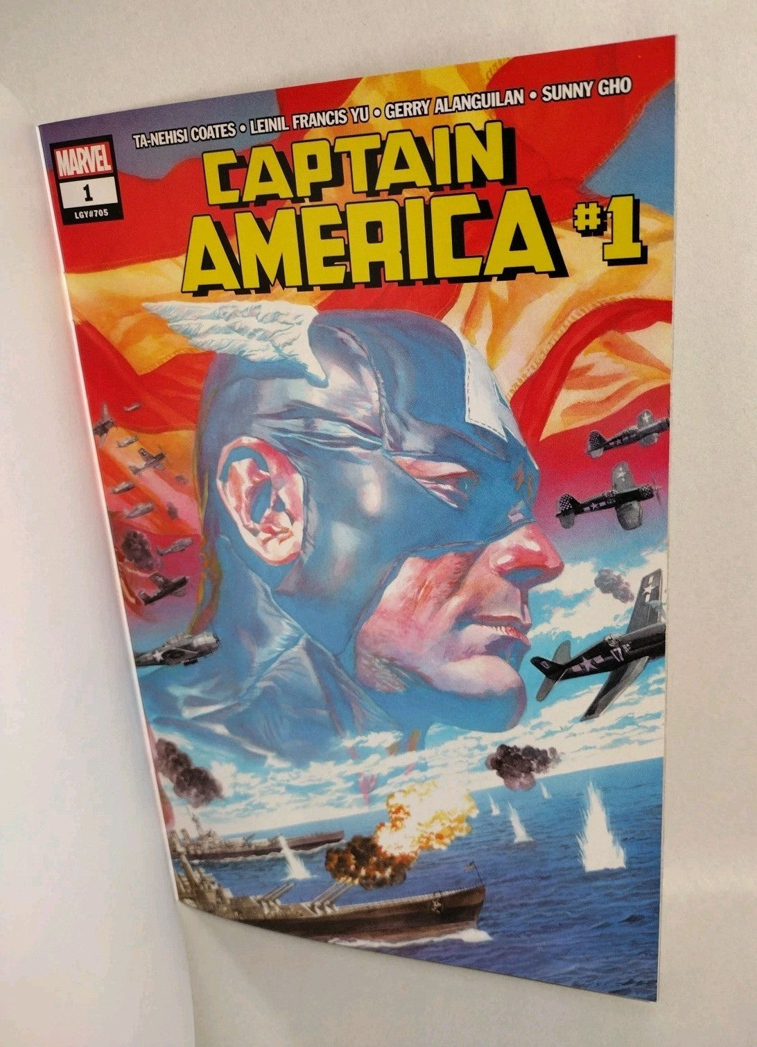 Captain America #1 (2018) Marvel Blank Sketch Variant Cover Comic New NM