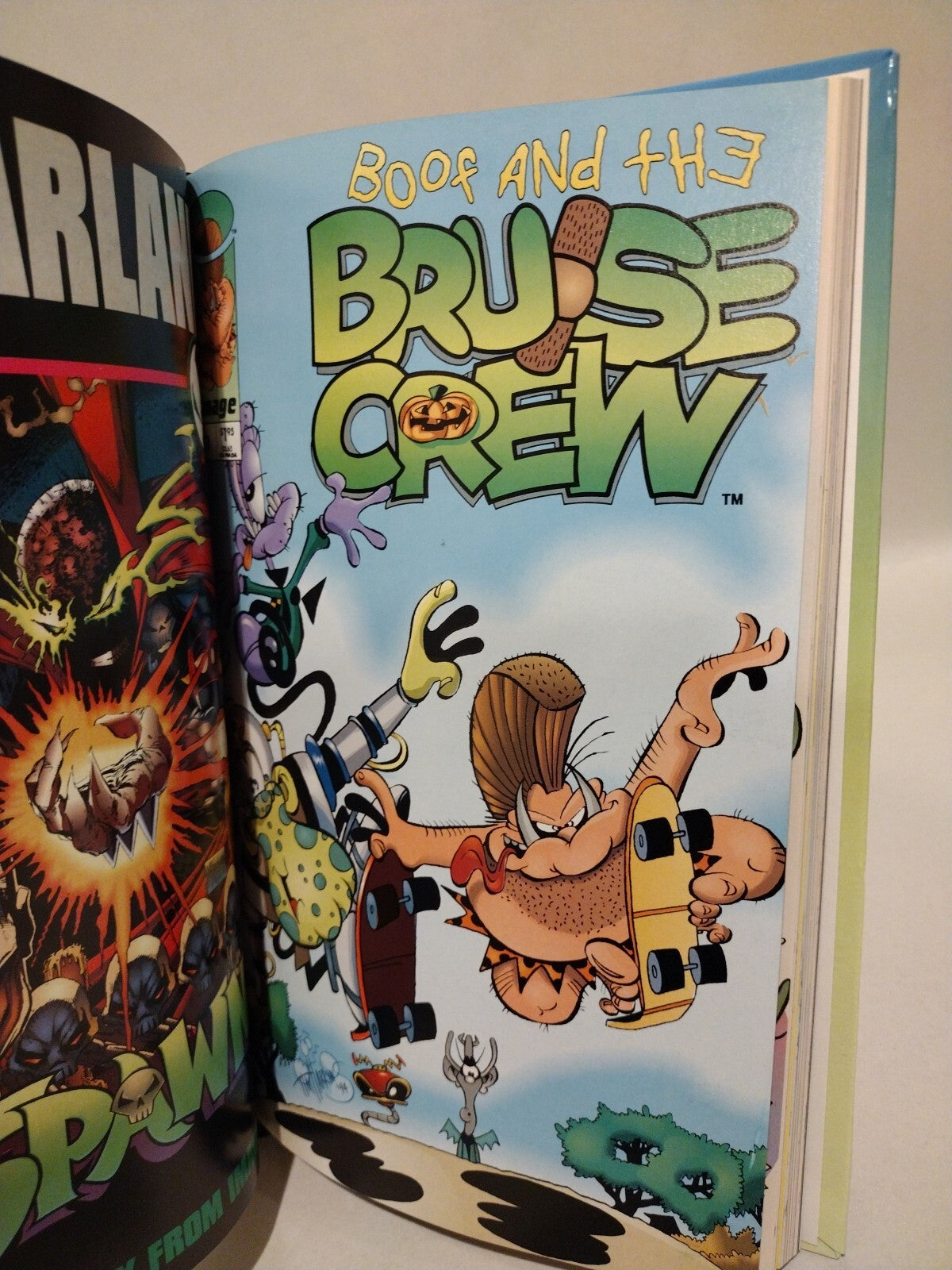 Boof & The Bruise Crew 1994 Complete Collection Custom Bound Image Comic HC ARG