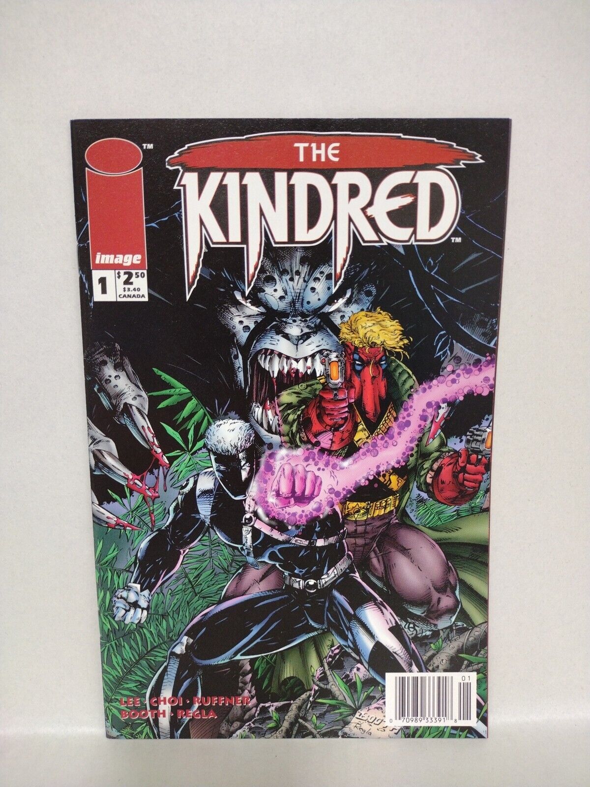 Kindred (1994) Complete Image Comic Lot Set #1 2 Newsstand 3 4 W Bonus Poster