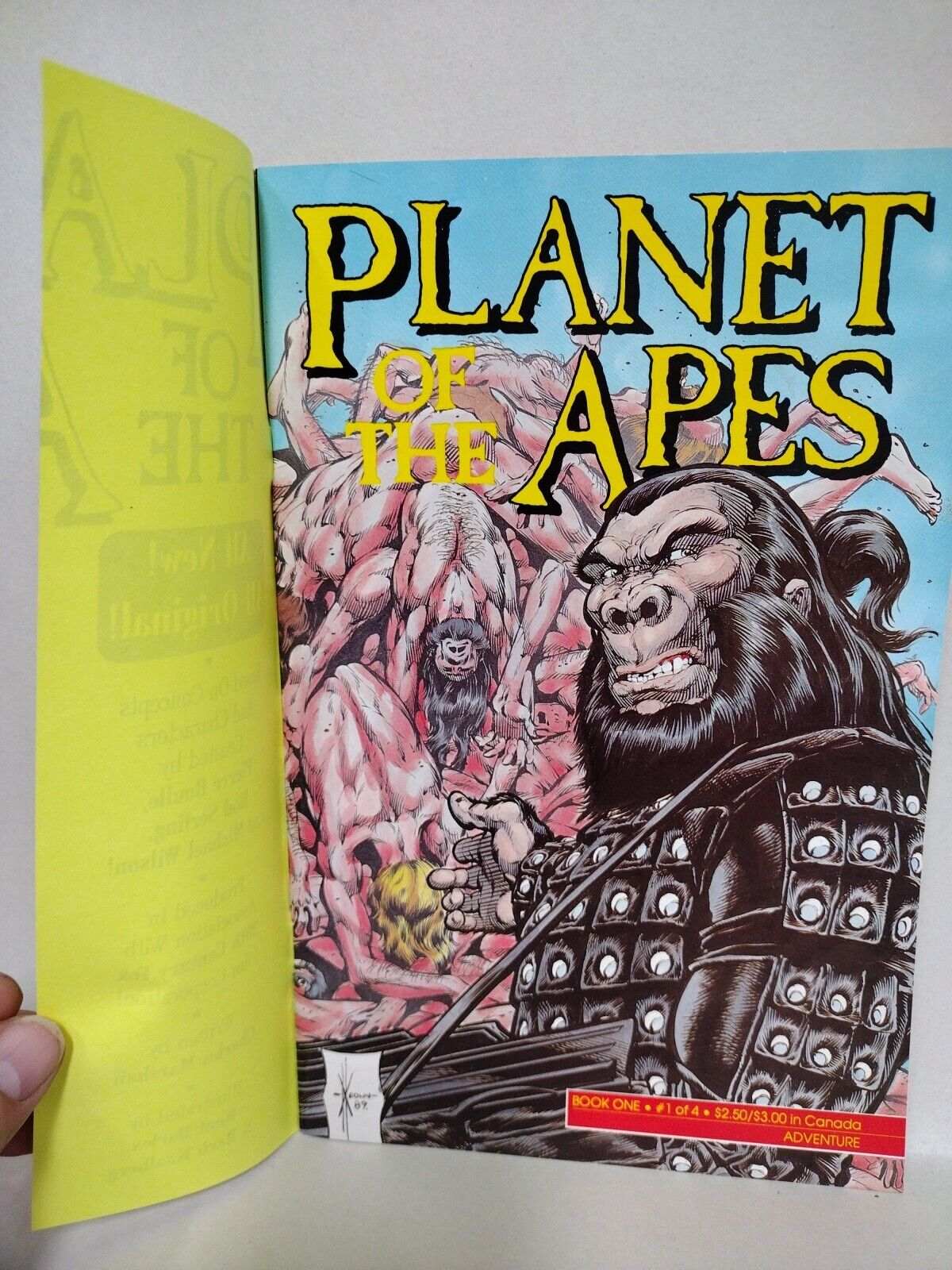 Planet Of The Apes 1990 Malibu Comic Lot Set #1 2 3 4 5 6 7 8 9 Charles Marshall