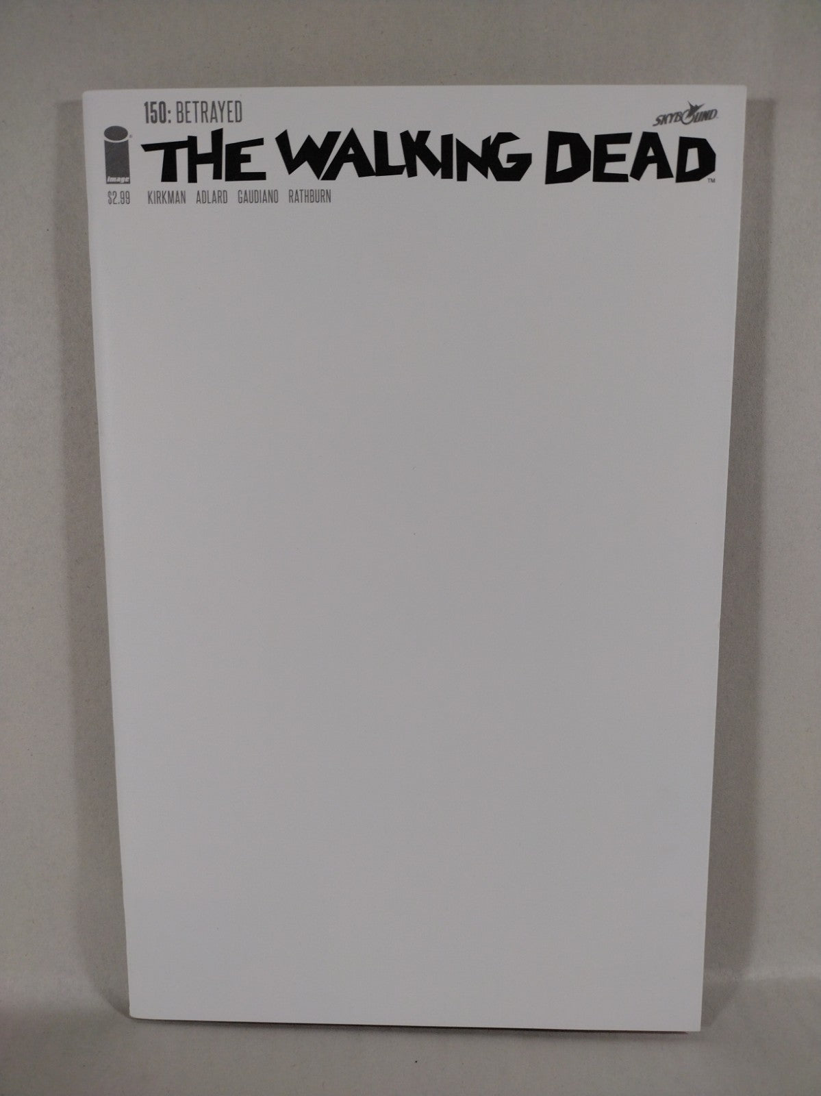 Walking Dead #150 (2016) Image Comic Blank Sketch Variant Cover New NM