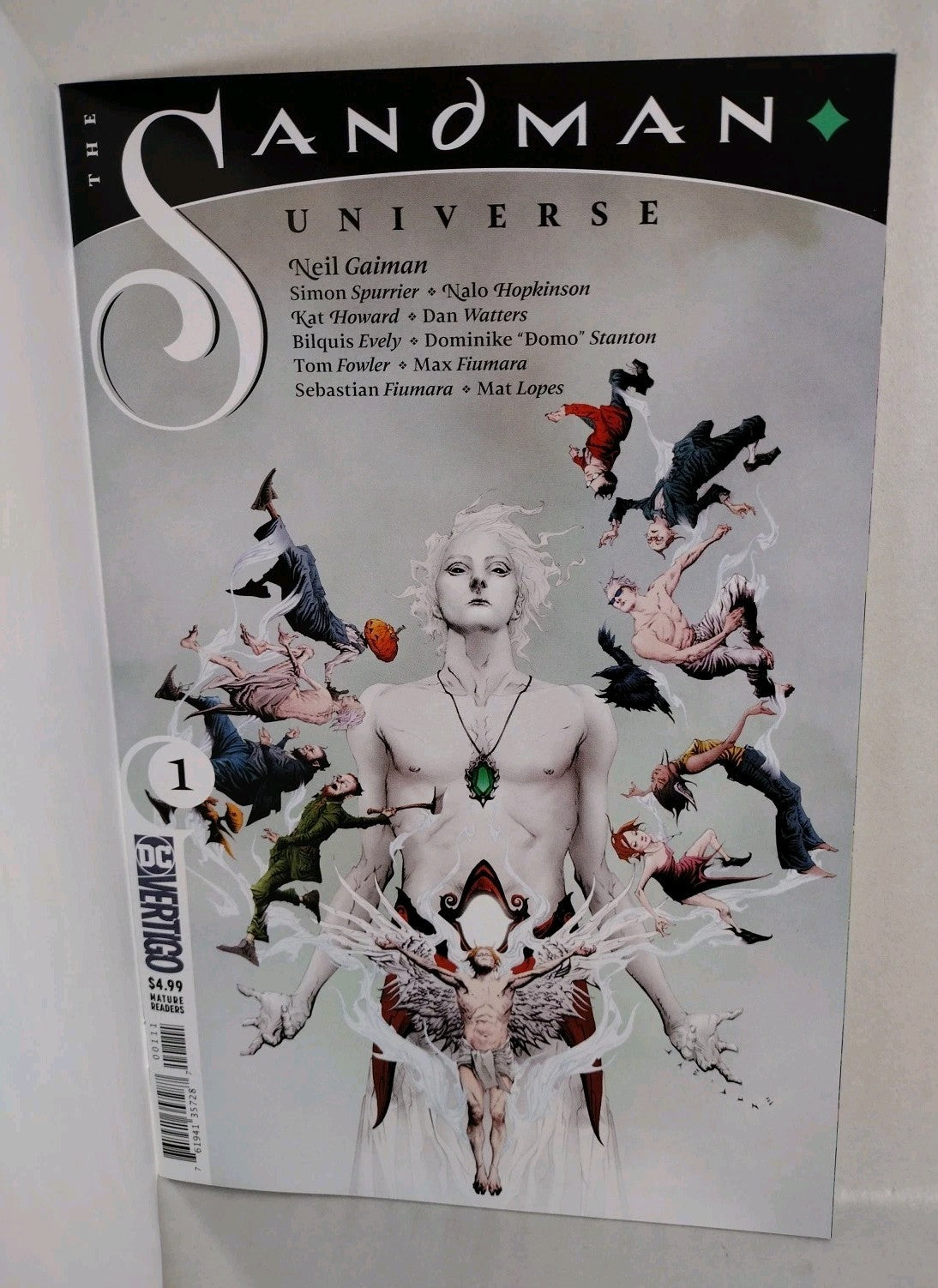 Sandman Universe #1 (2018) DC Sketch Cover Variant Comic W Original DCastr Art