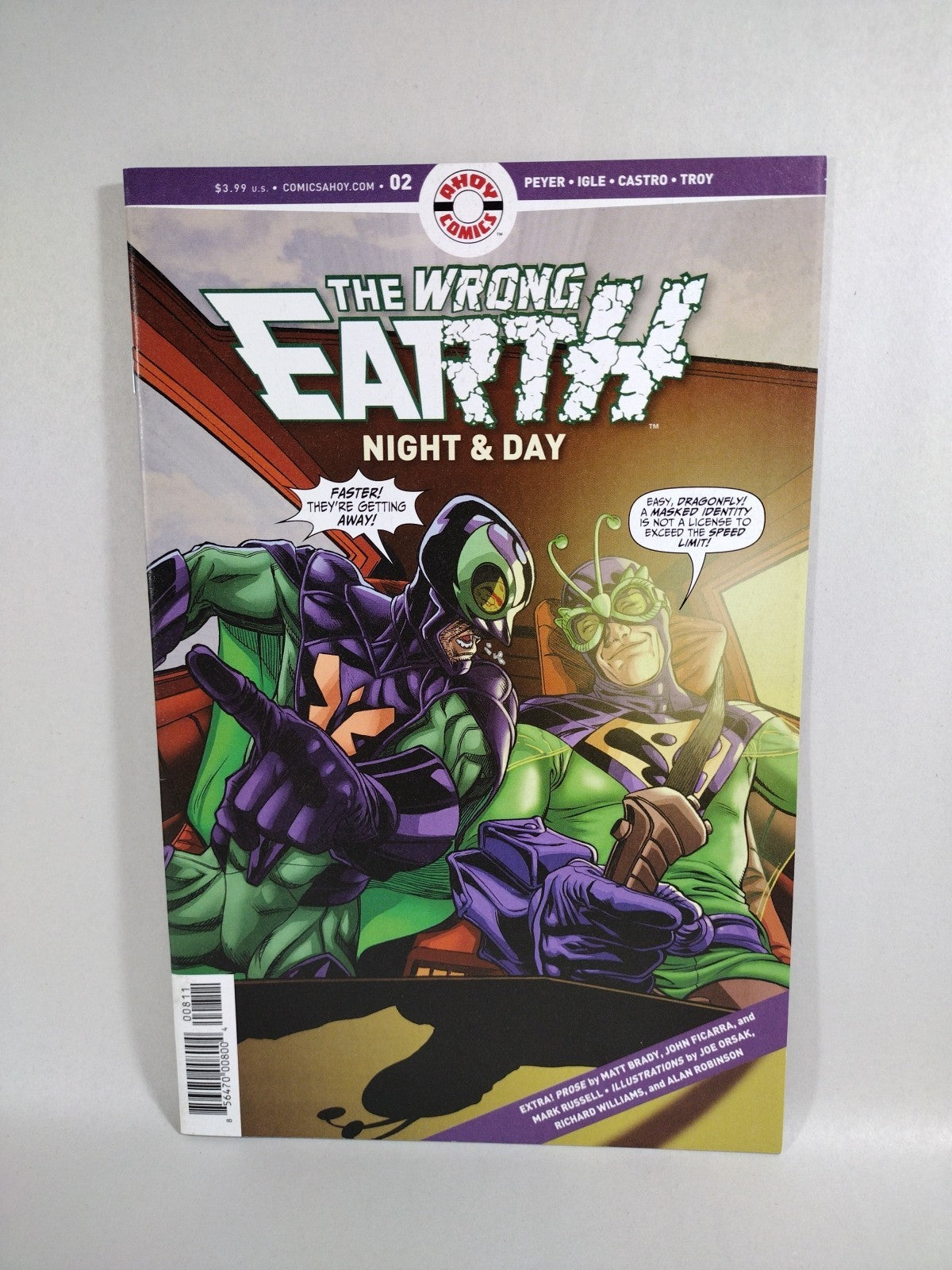 Wrong Earth Day And Night (2021) Ahoy Comic Lot #2-6 + Trapped On Teen Planet NM
