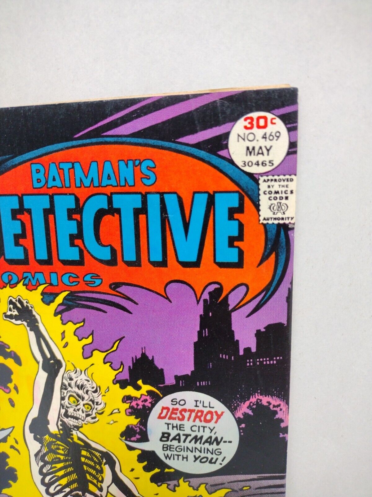 Batman Detective Comics 469 (1977) DC Comic 1st Appearance of Doctor Phosphorus