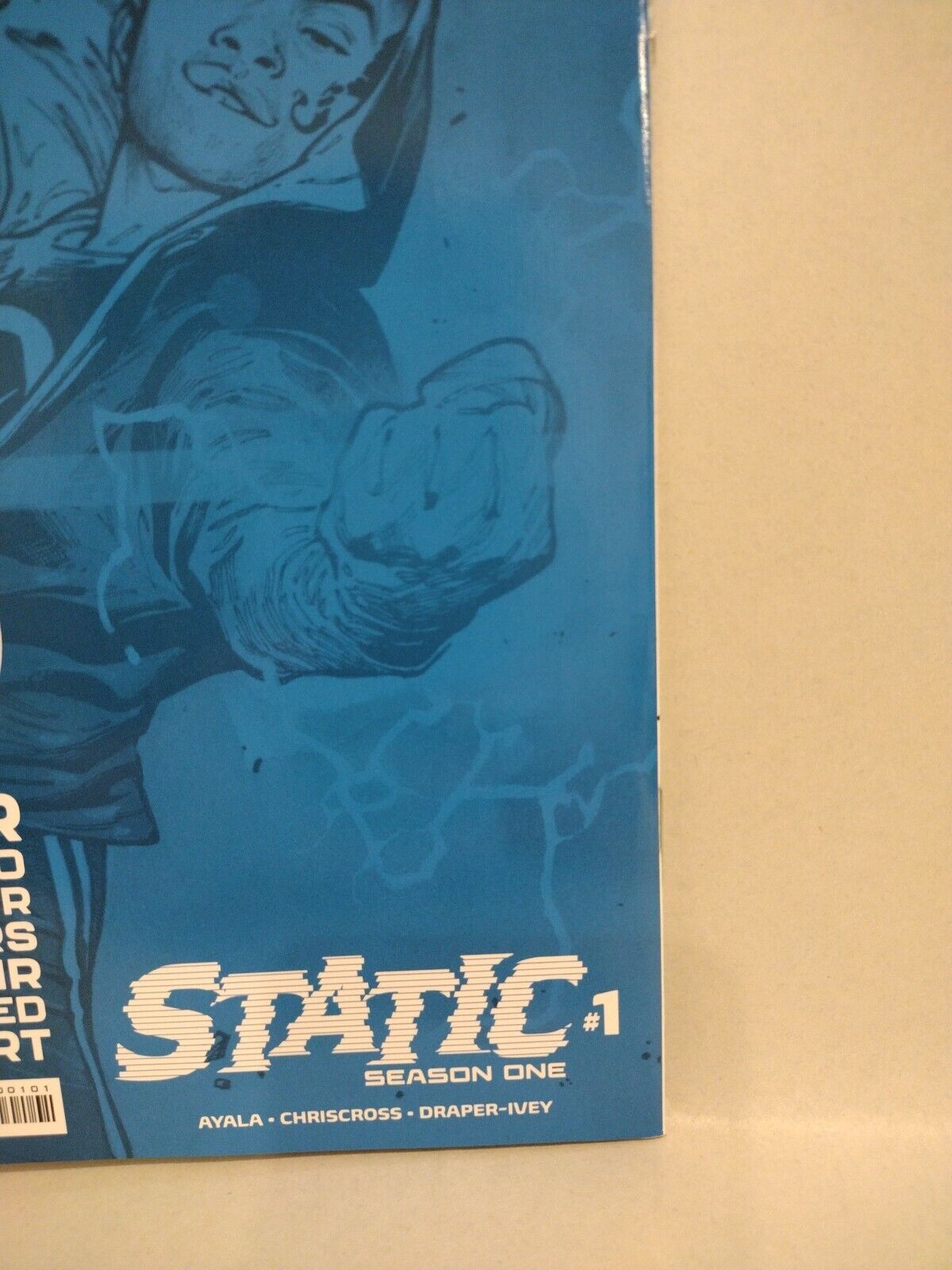 STATIC Season 1 #1 DC Comic Coipel Lunar Retailer Thank You Variant 1/store NM