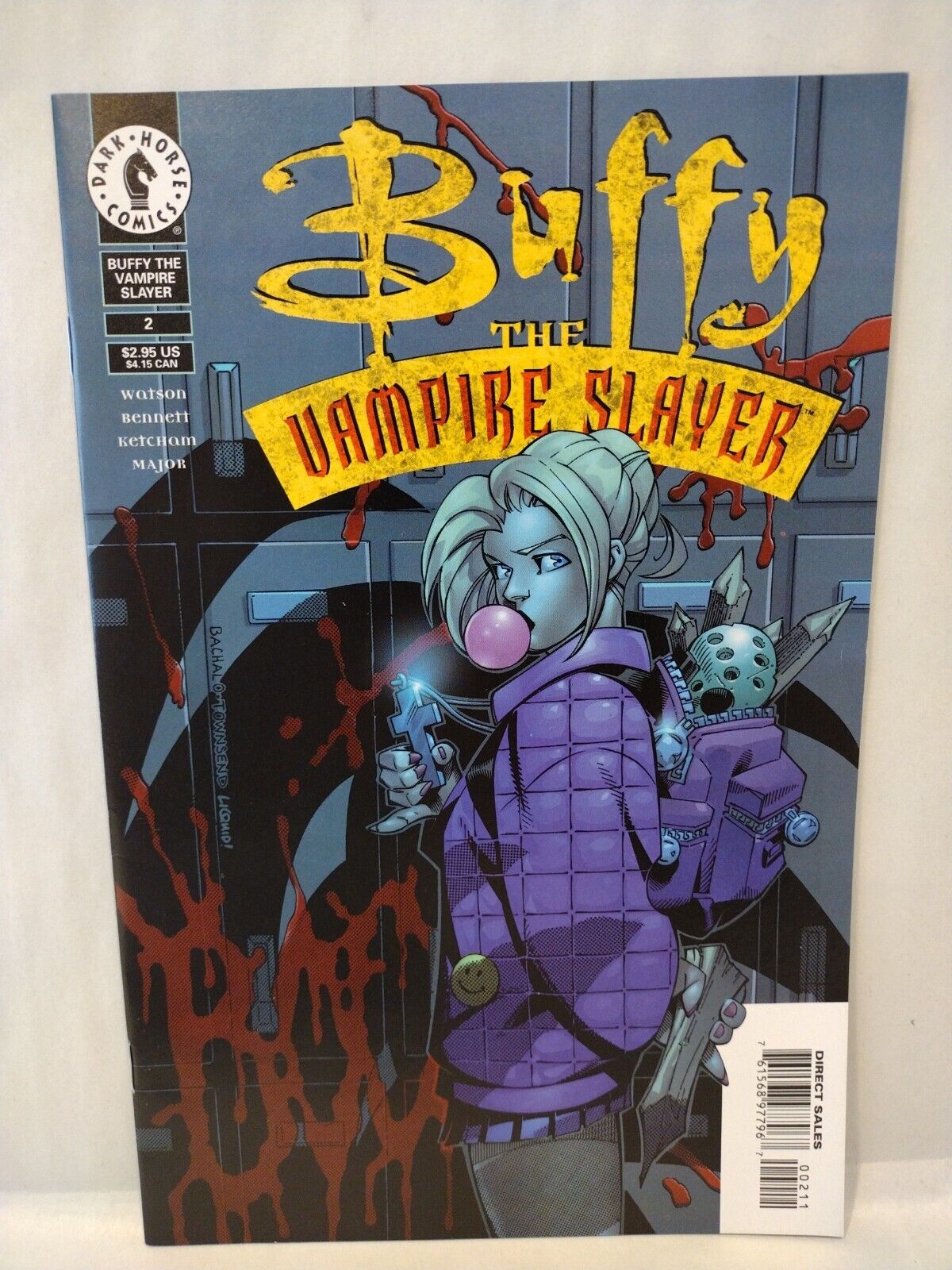 Buffy The Vampire Slayer #1 & 2 (1998) Dark Horse Comic Lot Set Adams Bachalo