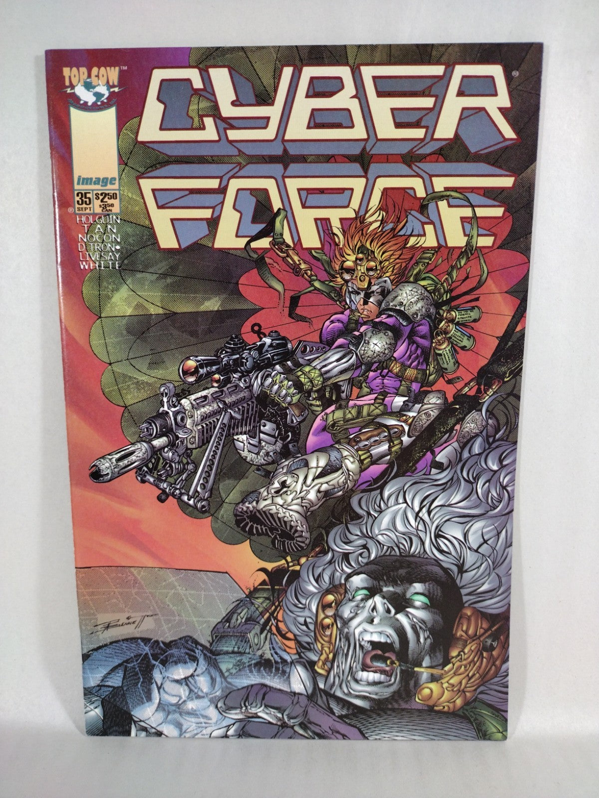 Cyberforce (1996) Vol 2. #35 Image Comic Joe Bennett Cover Last Issue NM