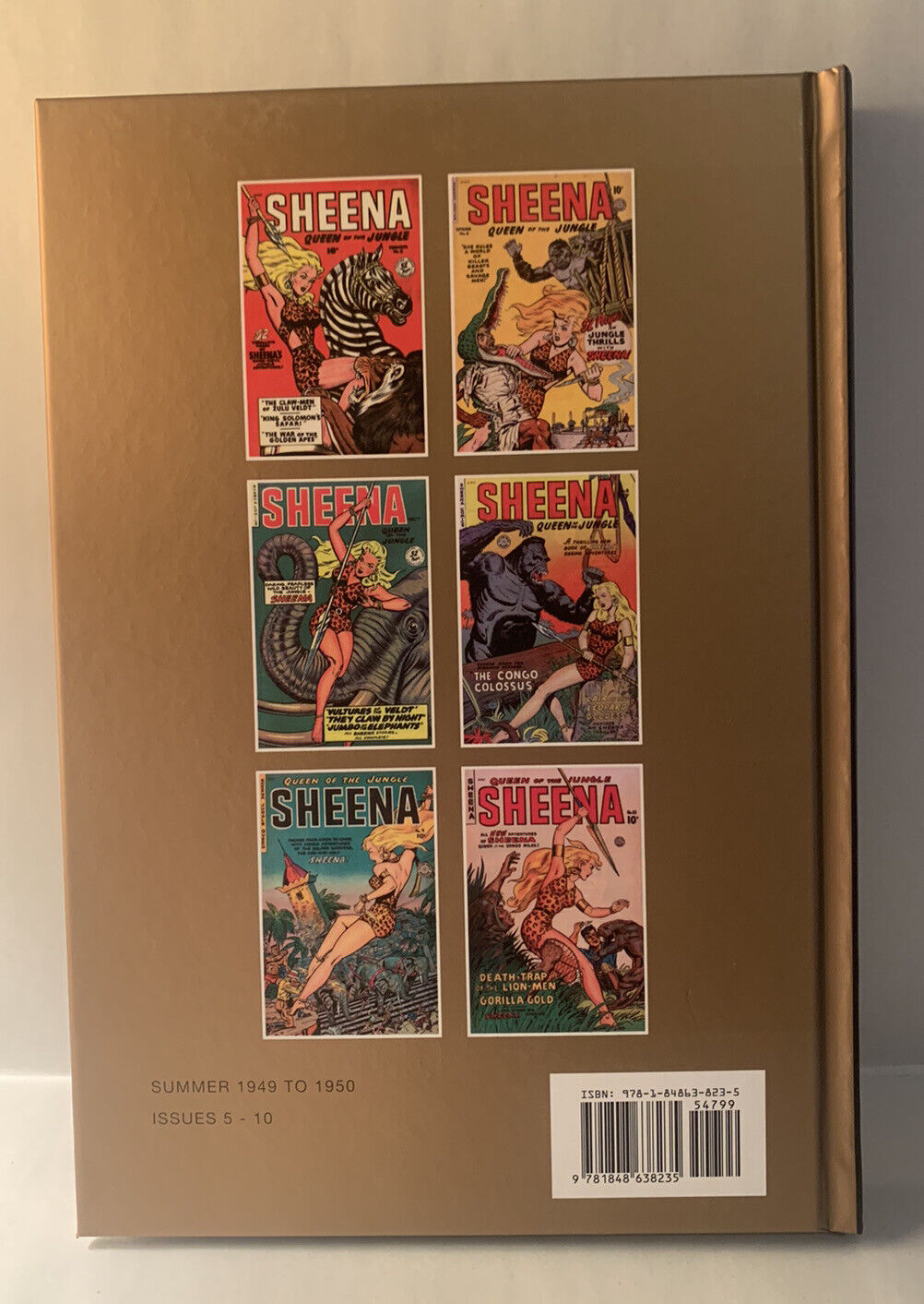 SHEENA JUNGLE QUEEN Vol 1 (2014) PSArtbooks HC Golden Age Comic Rep #5-8 New HC