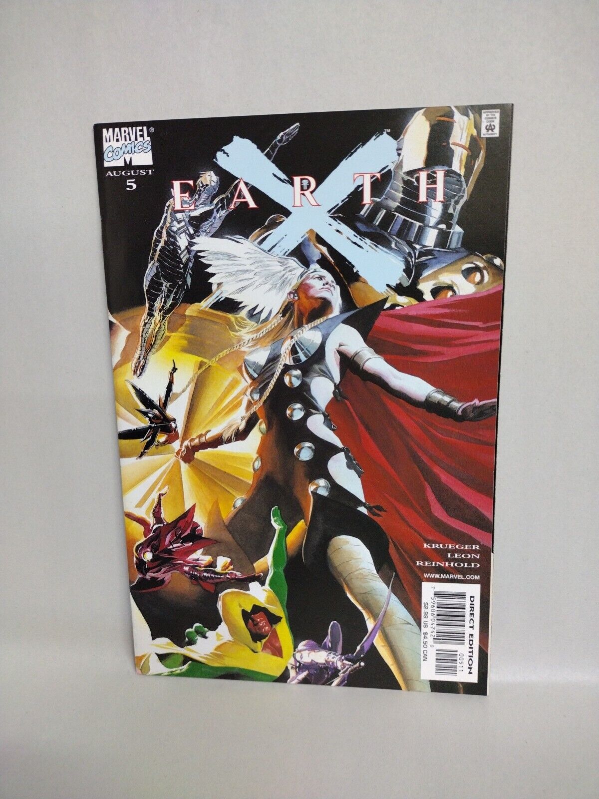 Earth X (1999) Marvel Comic Lot Set #0 1 2 3 4 5 6 7 JP Leon Alex Ross Cover Art