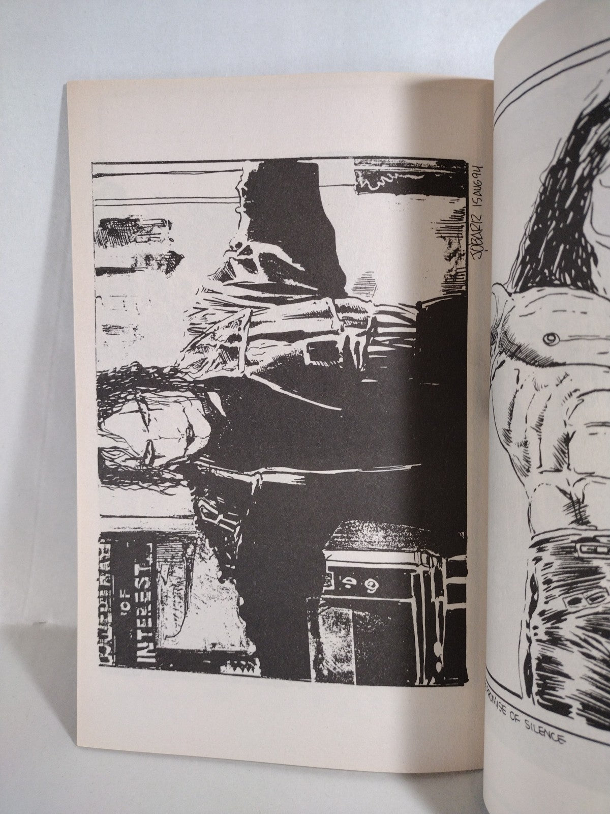James O'Barr Original Sins #1 (1999) ACG Comic Crow Pin-Up Gallery FN