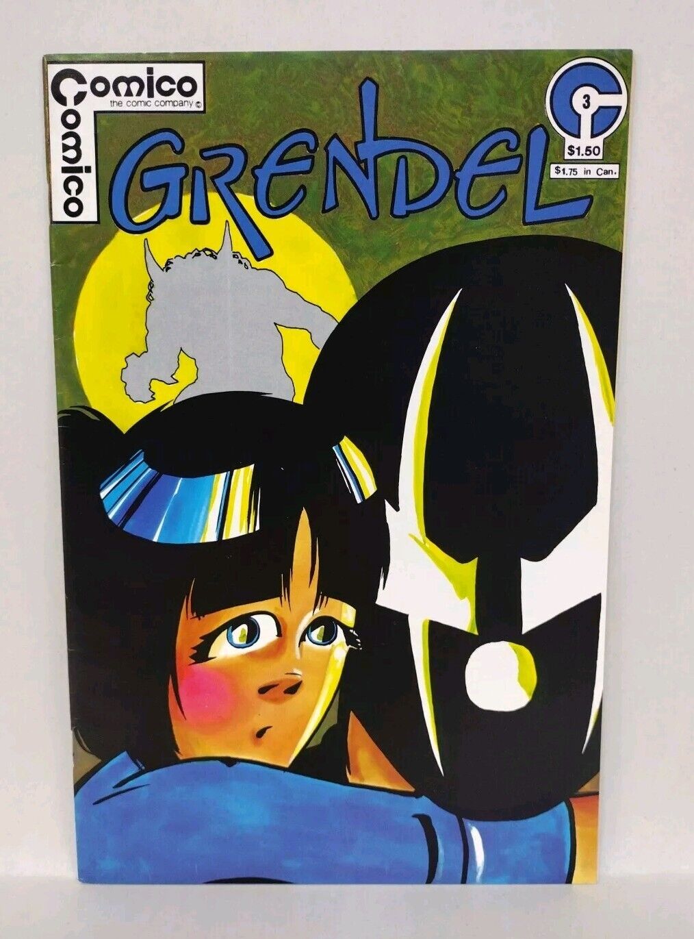 Grendel #3 (1984) Comico Comics Matt Wagner Low Print Run VF