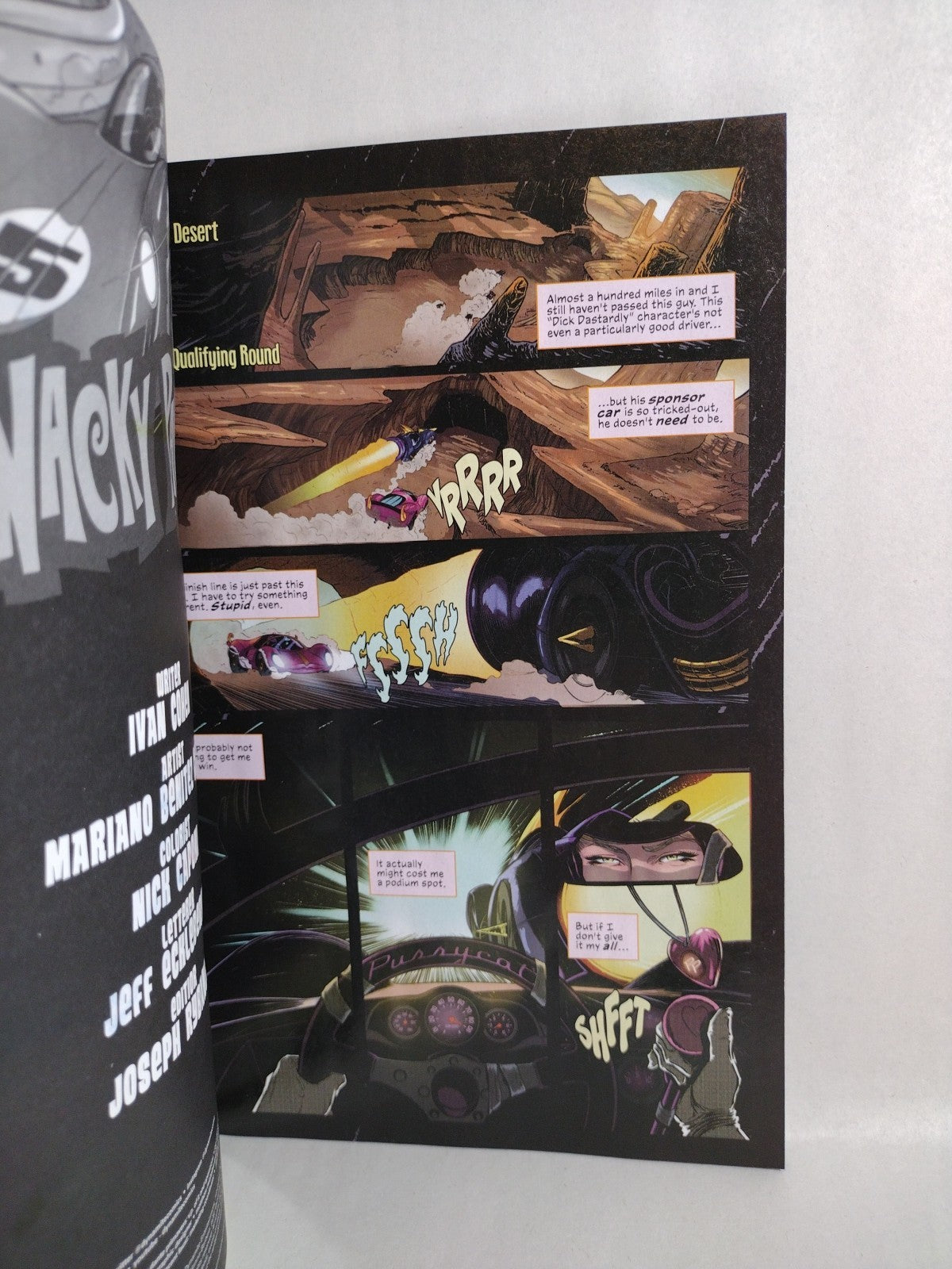 Wacky Races Giant Size #1 Dynamite Sketch Variant Comic W Original DCastr Art