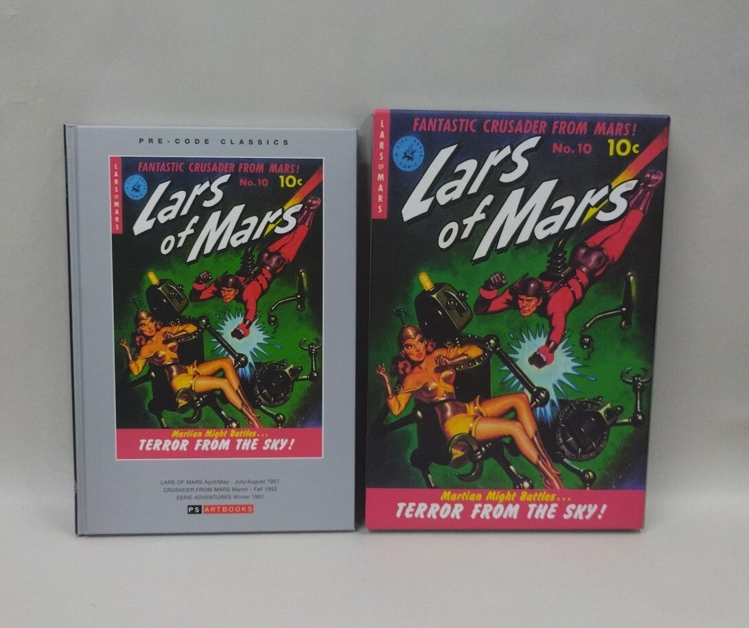 Lars of Mars Crusader From Mars Hardcover Slipcase Edition PS Art books New