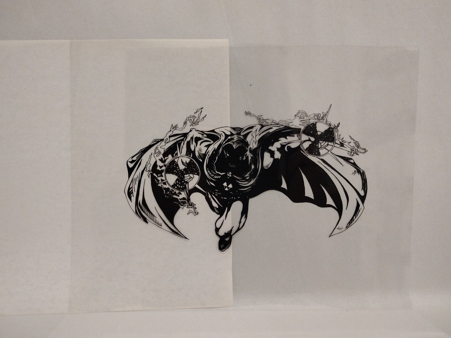 Fobia Comic (1994) Toxic Studios Transparent Print Portfolio Set W Folder Noyes