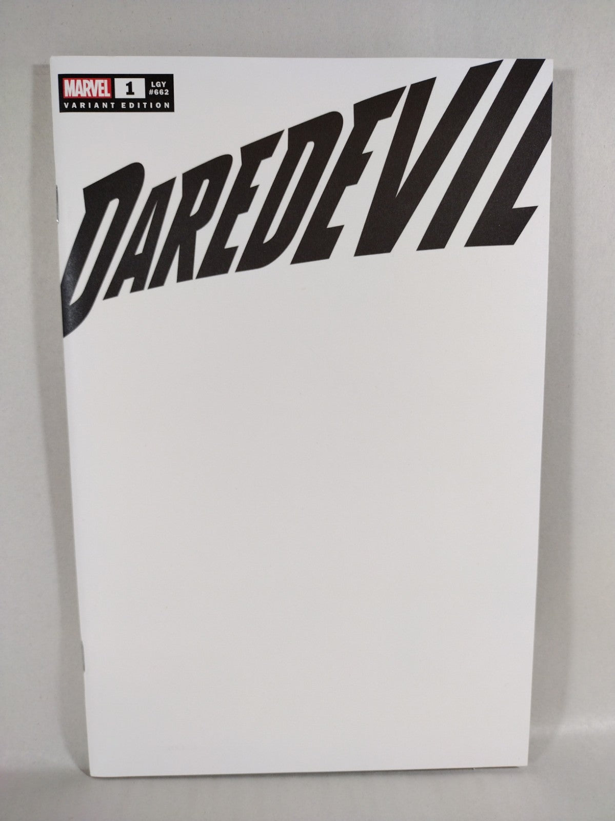 Daredevil #1 (2023) Marvel Comic Blank Sketch Variant Cover New NM