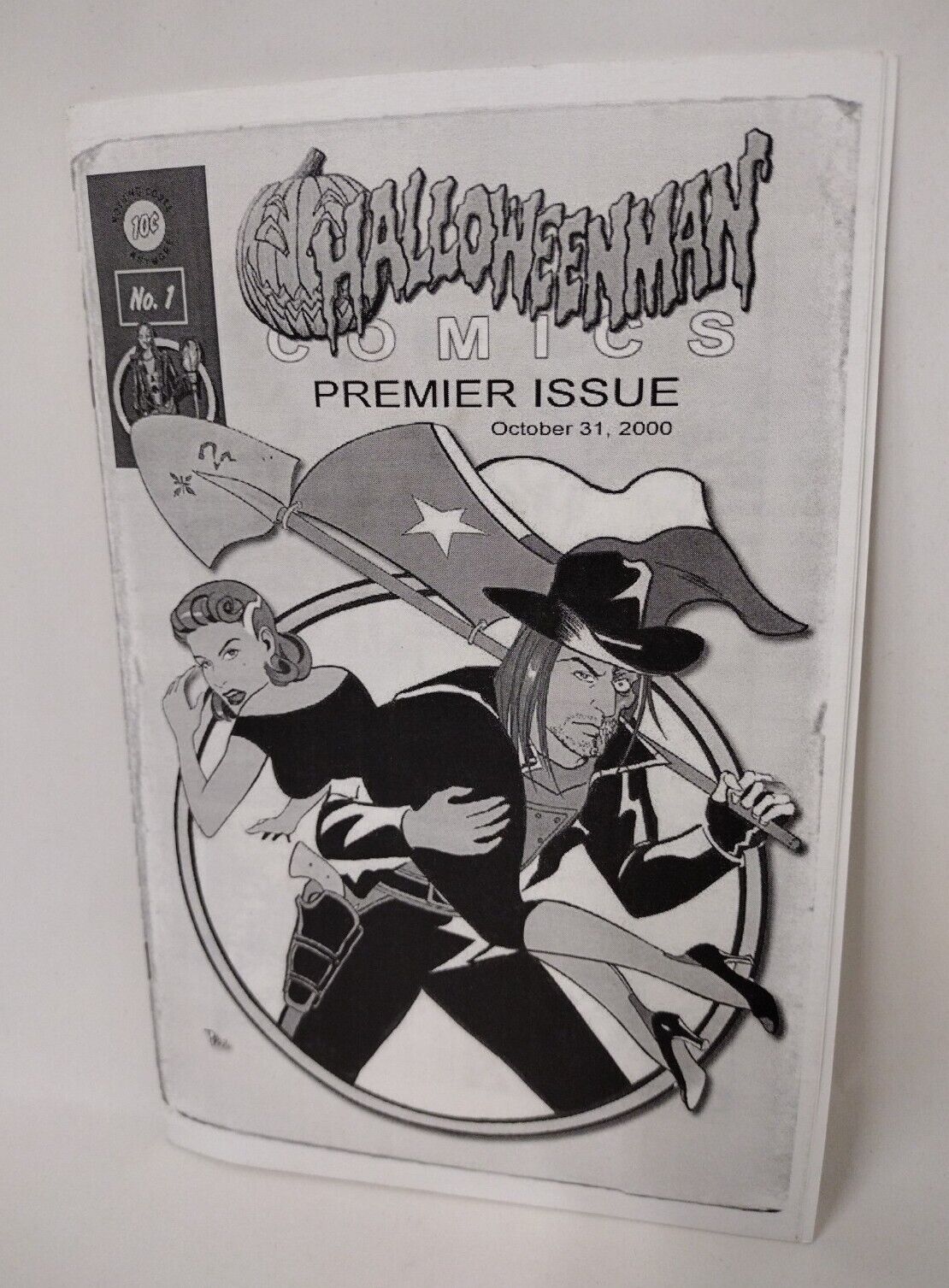 Halloweenman Comics #1 (2000) Ashcan Numbered 42 Indie Horror Comic Wood Edwards