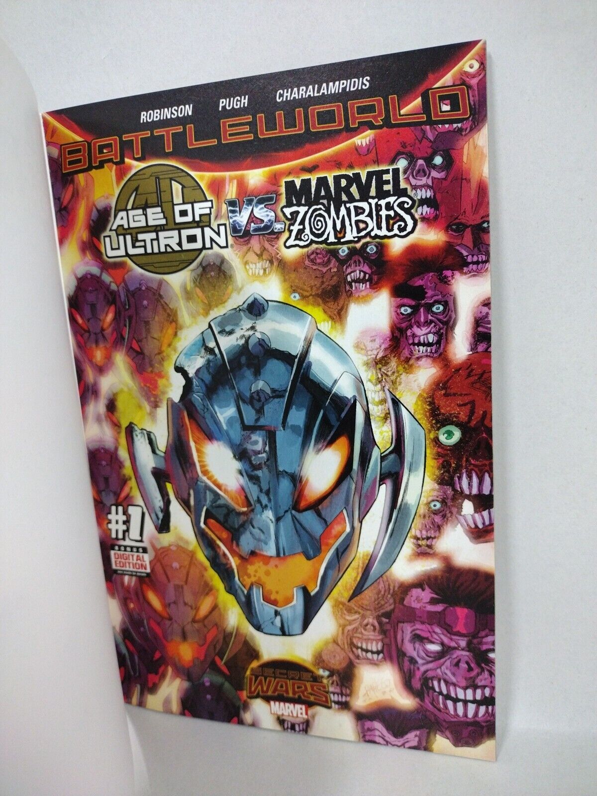 Age Of Ultron Vs Marvel Zombies #1 (2015) Marvel Comic Blank Variant Cover NM