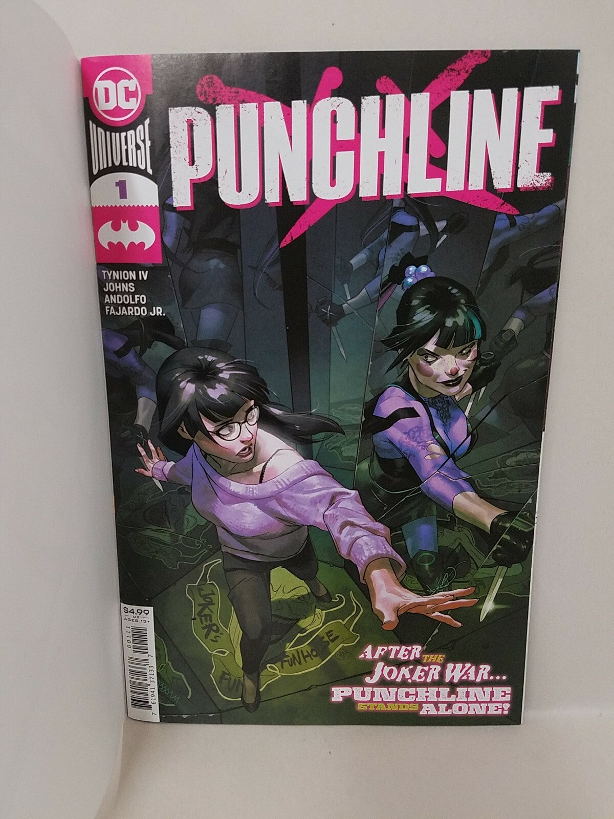 Punchline #1 (2021) DC Comic Sketch Cover W Original DCastr Art ARG COA 211