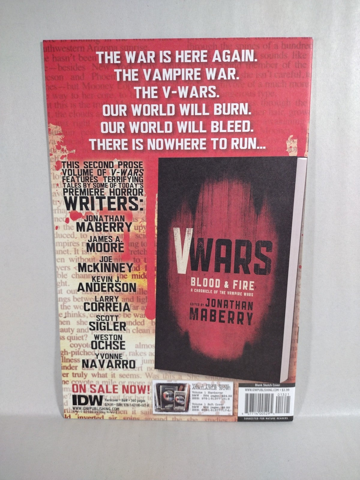 The Maxx #13 (2014) Sam Keith IDW Blank Sketch Variant Cover Comic New NM