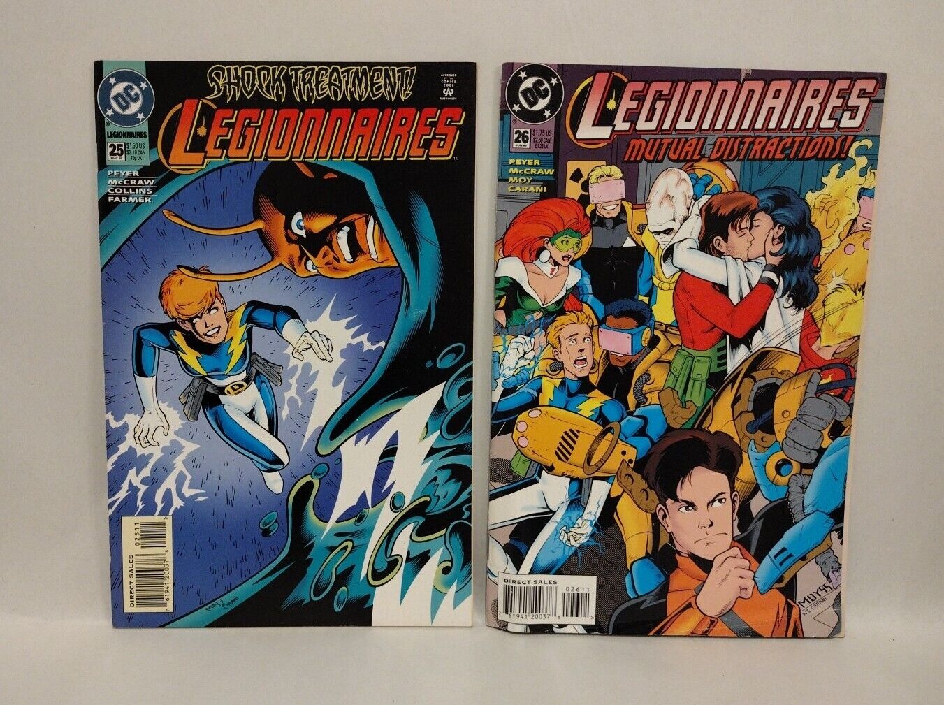 Legionnaires (1995) DC Comic 14 Issue Lot Run #23-36 Jeff Moy Tim Peyer