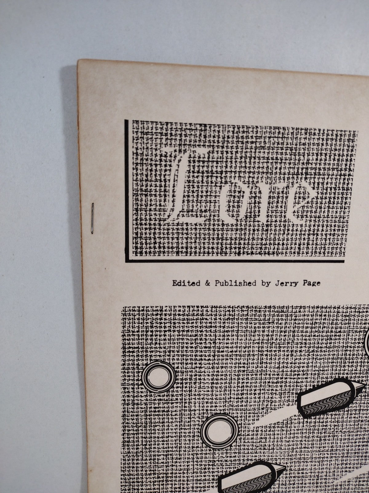 Lore (1966) Jerry Page Fanzine Lot #4 5 6 8 9 Early Jeffery Jones Art