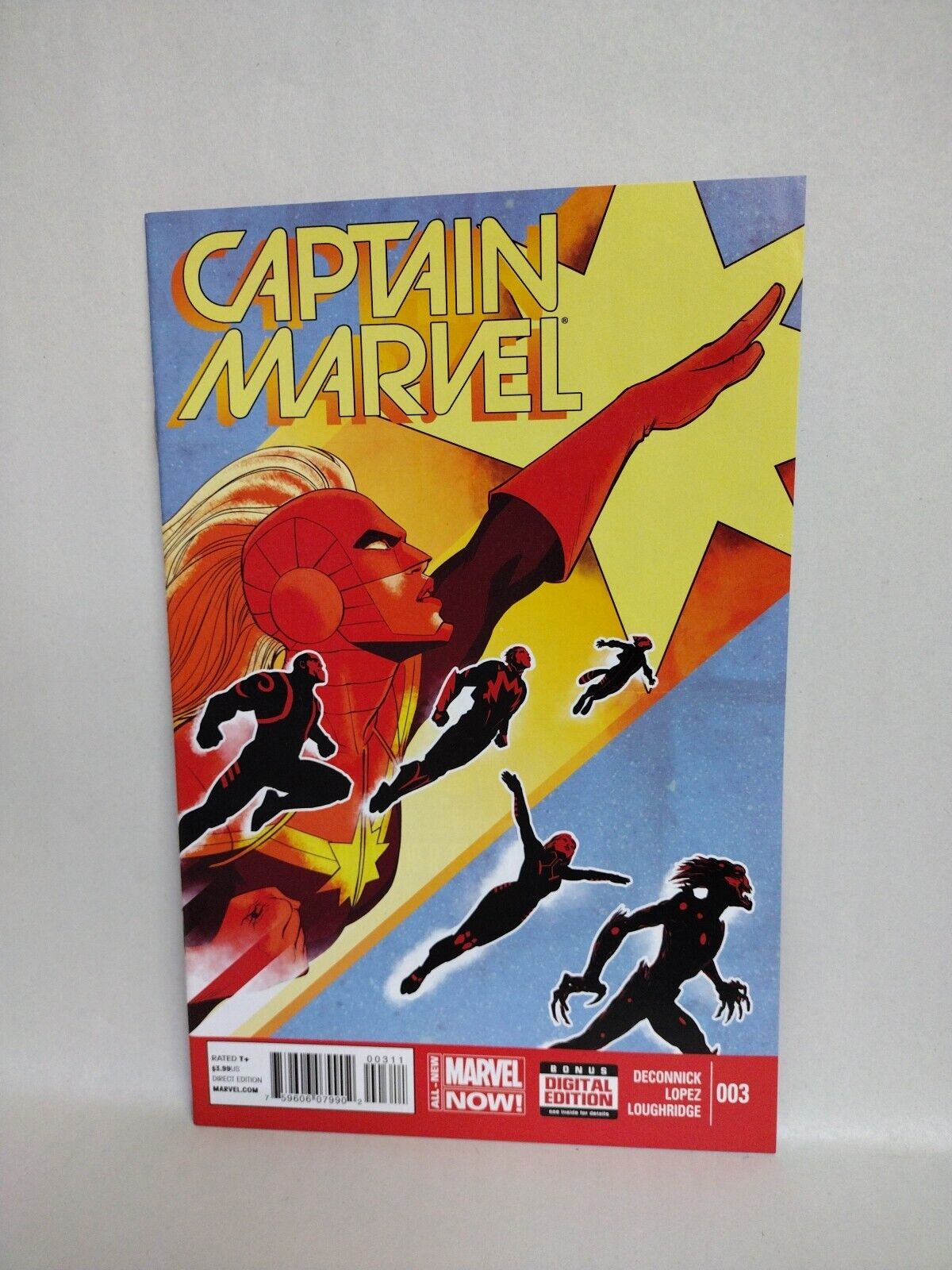 Captain Marvel (2014) Comic Lot Set #2 3 4 5 6 Kelly Sue Deconick David Lopez NM