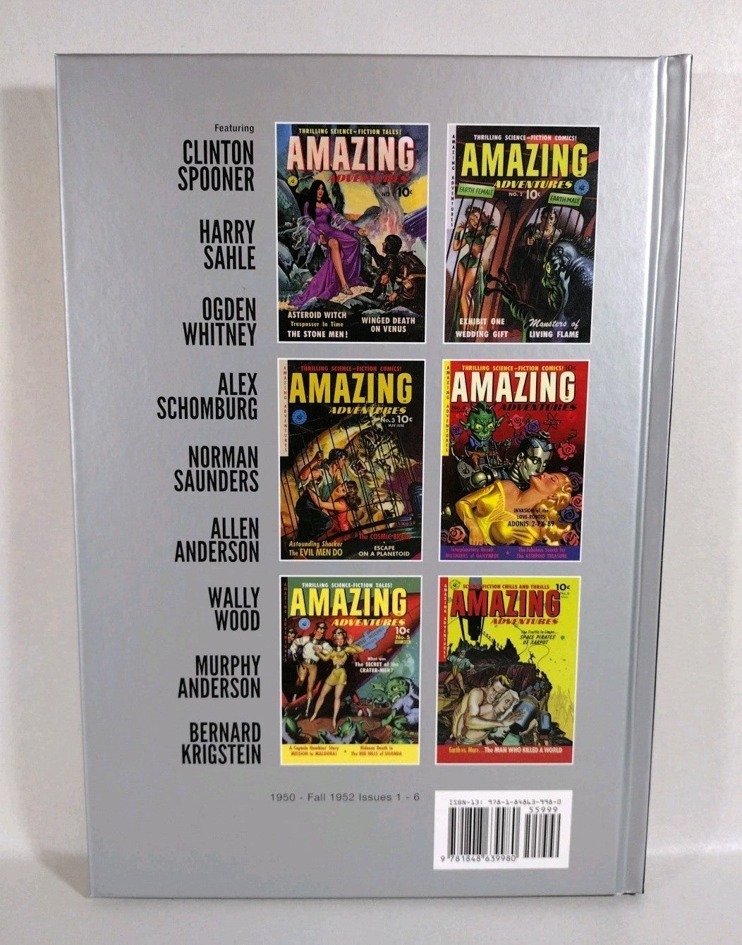 Amazing Adventures Vol 1 (2016) PS Art books HC Golden Age Comic Rep #1-6 New