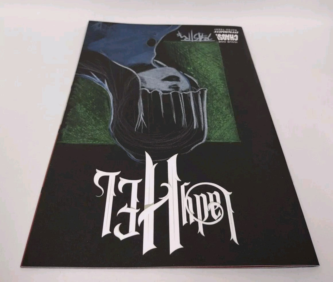 Lady Hel #1 (2022) Dynamite Black Sketch Cover Comic w Original Art Dave Castr