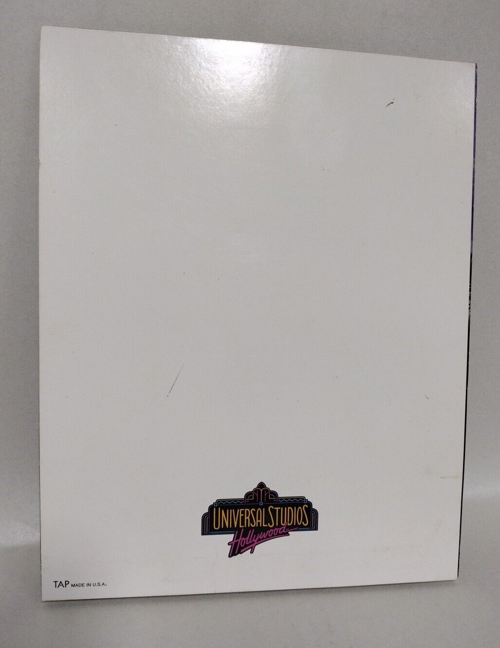 Jurassic Park The Ride 1990s Souvenir Photo Frame W Photo 8 X 10.25 Folded