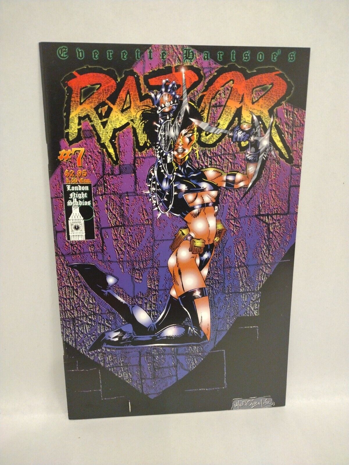 Razor (1994) London Night Studios #6 7 8 9 10 Comic Lot Set VF-NM