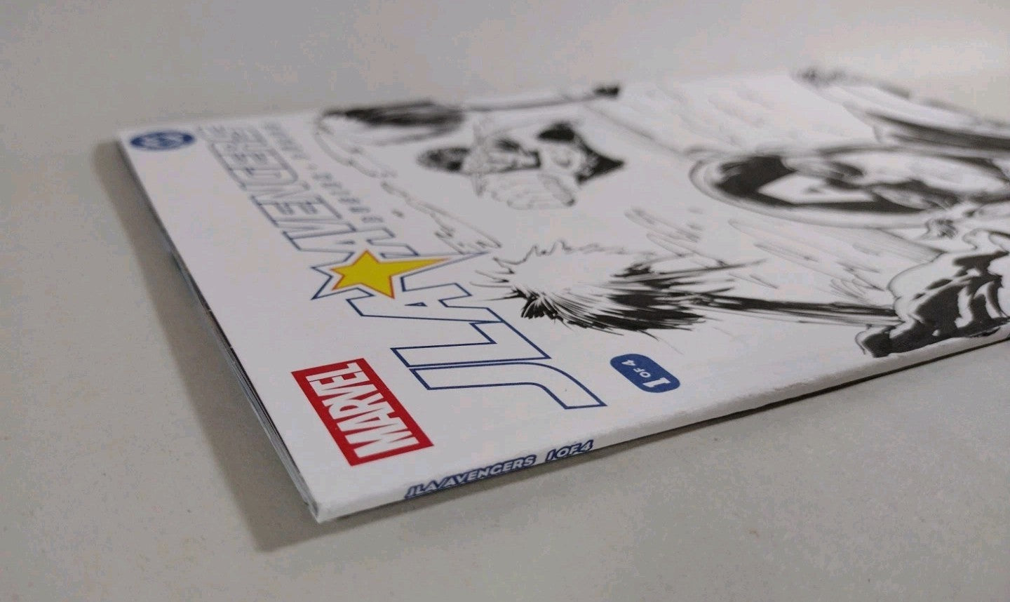 JLA Avengers #1 (2026) DC Marvel Facsimile Sketch Variant W Original DCastr Art