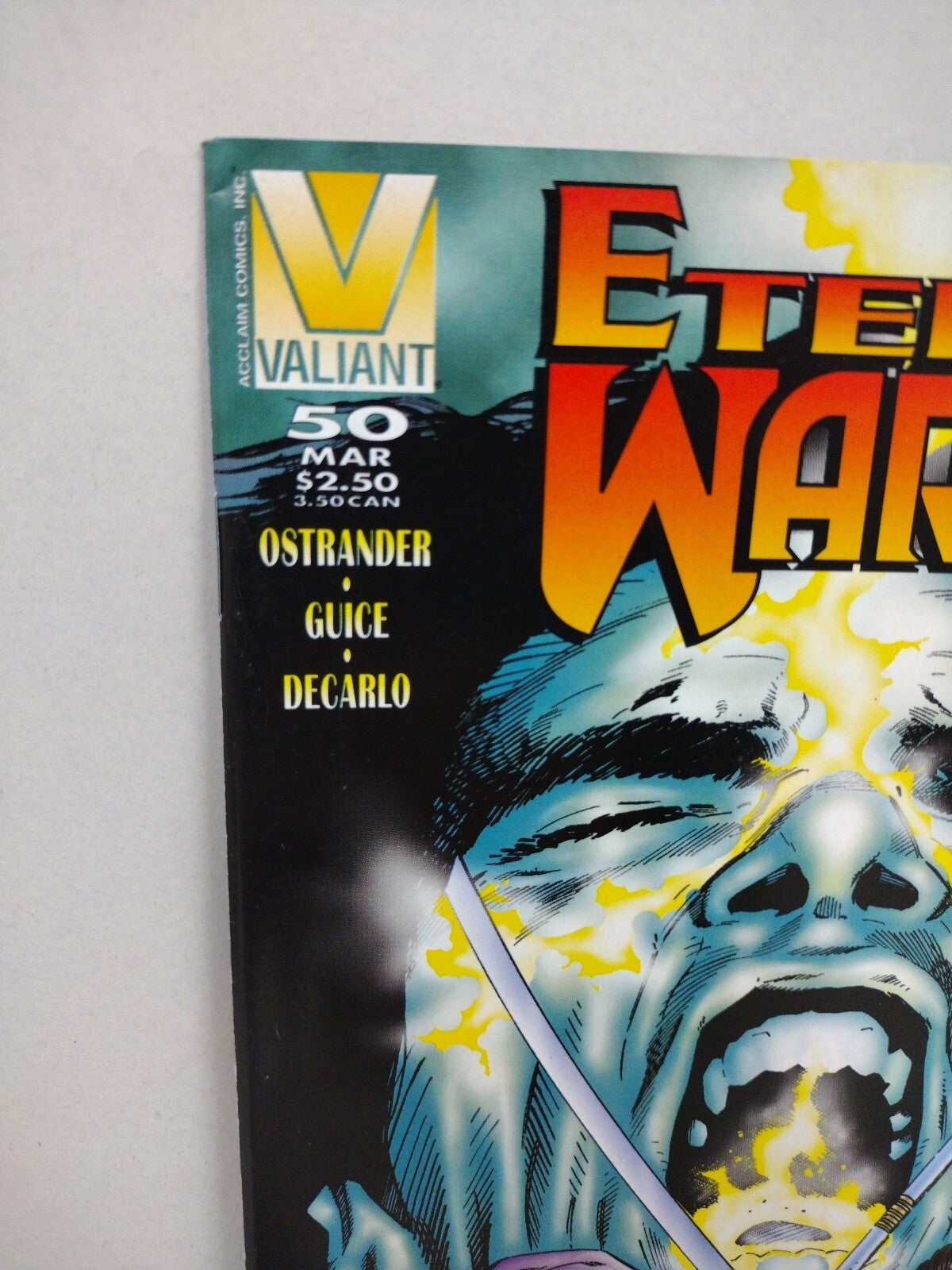 Eternal Warrior #49 50 (1996) Valiant Comic Lot Last Issues Ostrander Guice VF