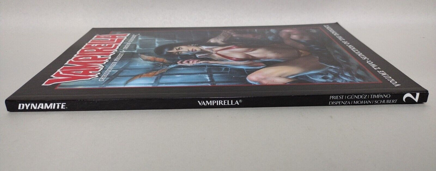 Vampirella Seduction Of The Innocent Vol 2 (2020) Dynamite TPB New Parrillo Cvr