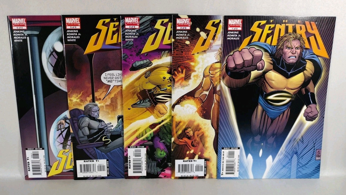 The Sentry (2005) Marvel Comic Set #1 2 3 4 5 6 Paul Jenkins John Romita VF-NM