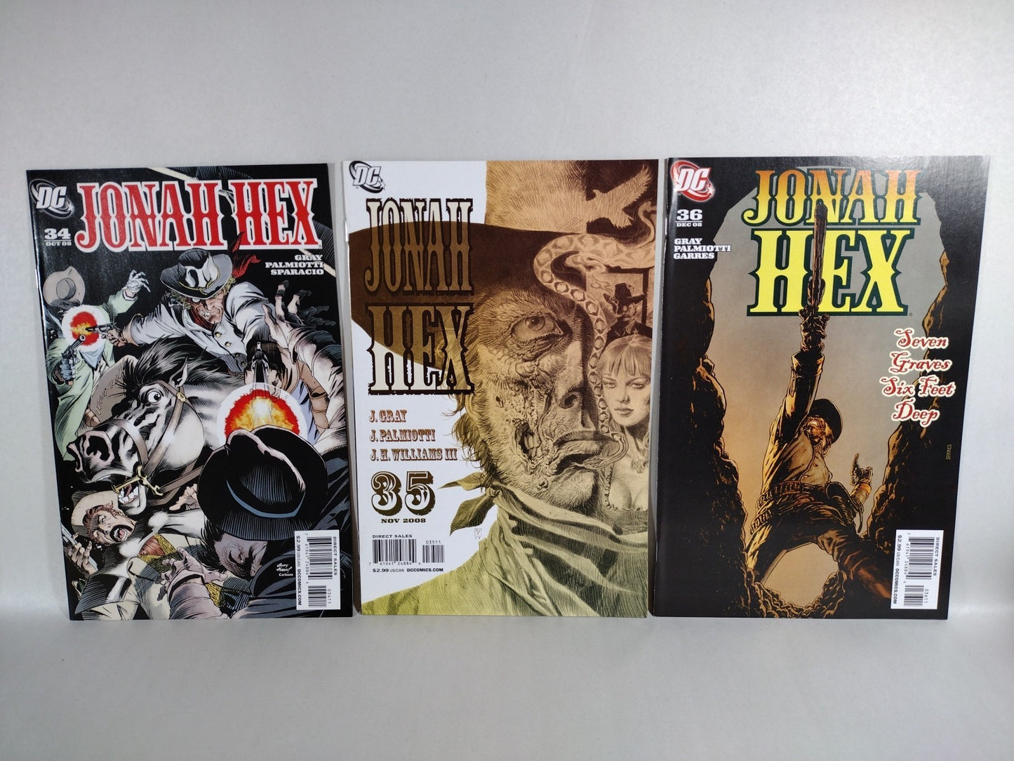 Jonah Hex (2010) DC Comic Lot 28-51 Grey Palmiotti Bernet Sook VF-NM