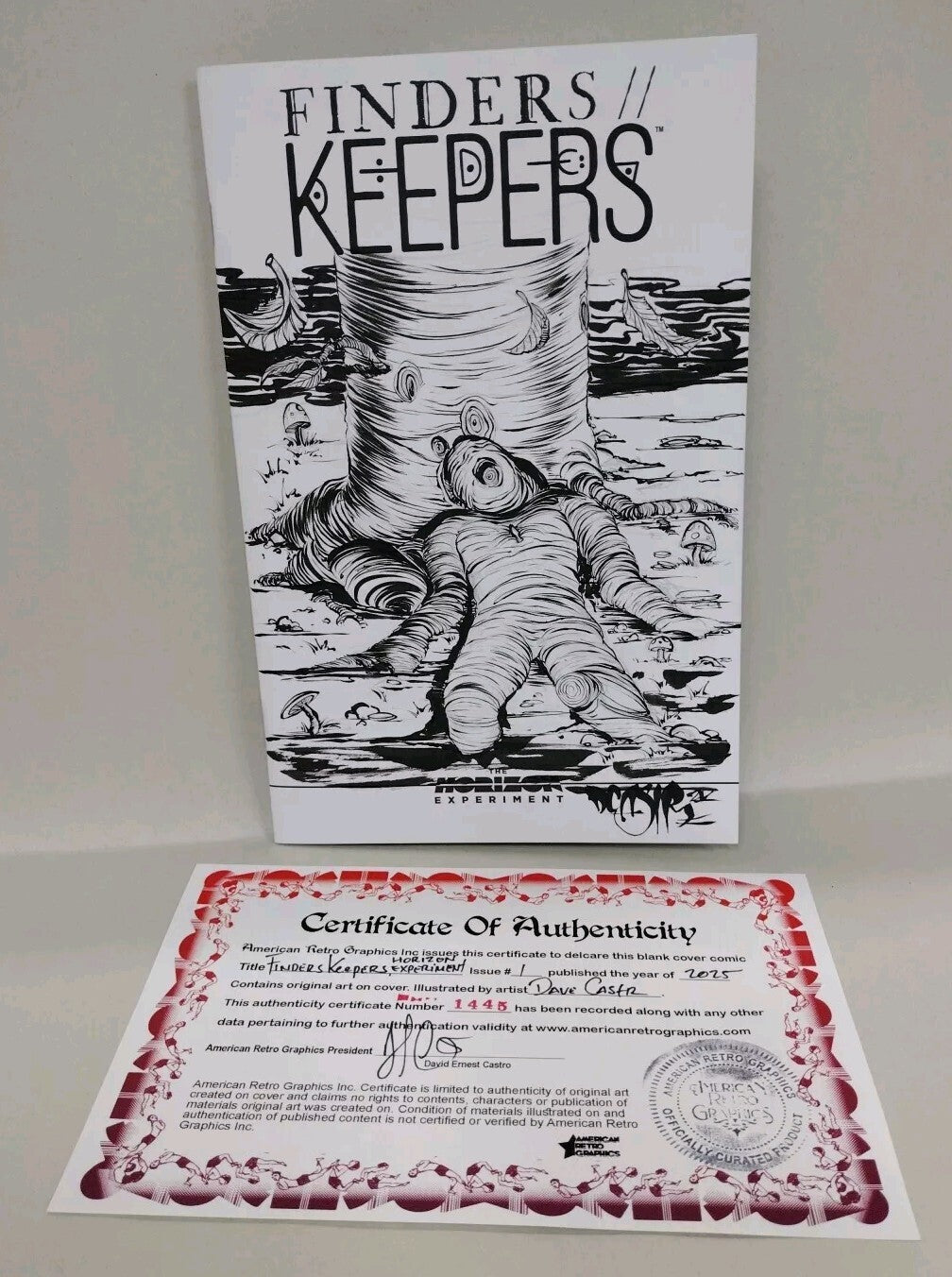 Finders Keepers 1 2025 Horizon Image Comic Sketch Variant W Original DCastr Art