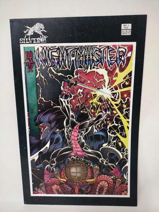 Night Master #1 (1987) Silverwolf Comic 1st Appearance Tim Vigil Ninja Violence