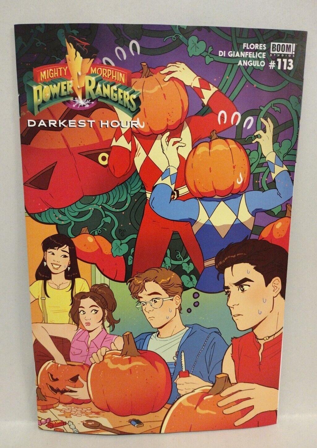 Mighty Morphin Power Rangers #113 (2023) Boom Comic Cover H FOC Variant NM