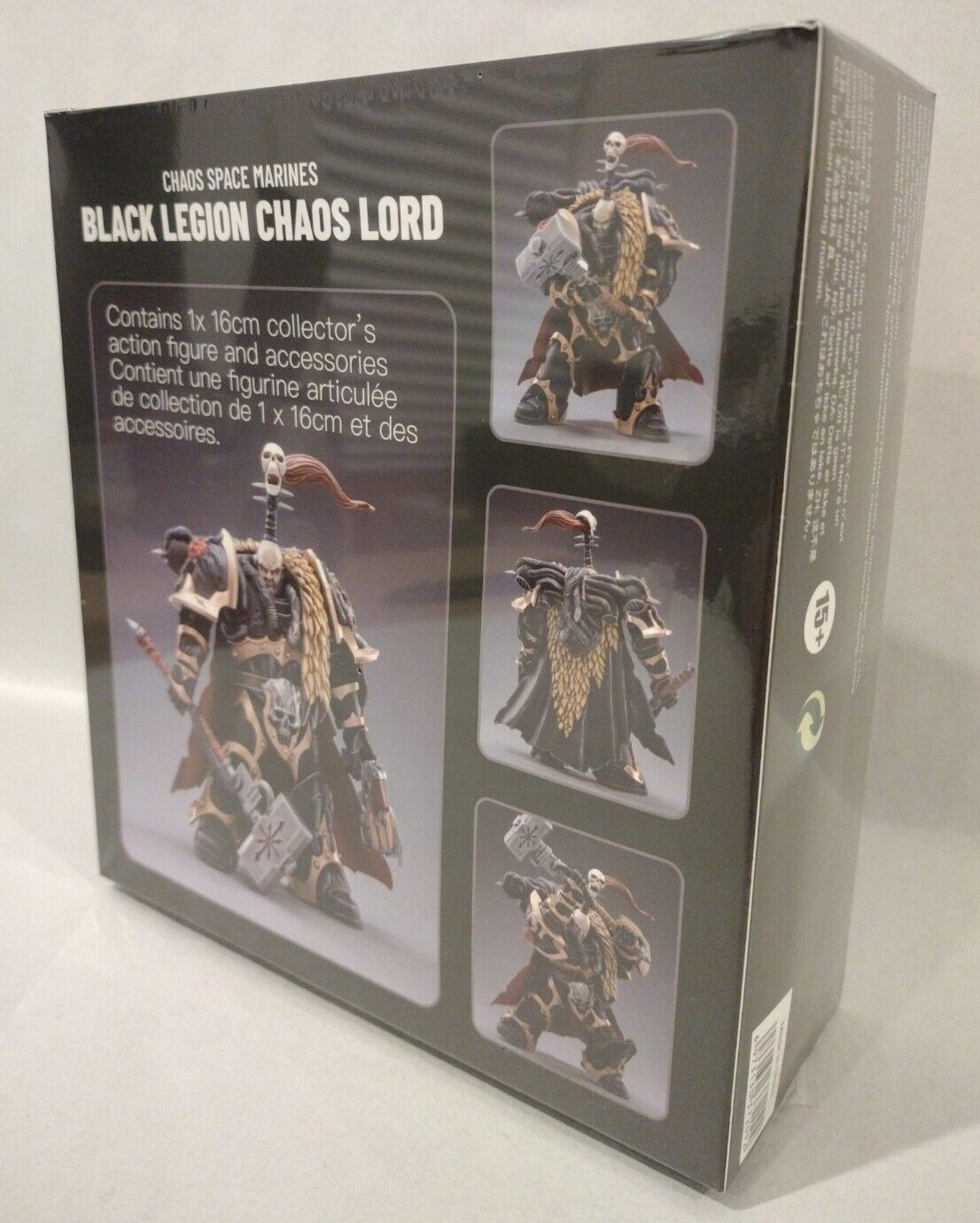 Warhammer 40K Black Legion Chaos Lord Khalos the Ravager 1:18 jt2092 JOYTOY New